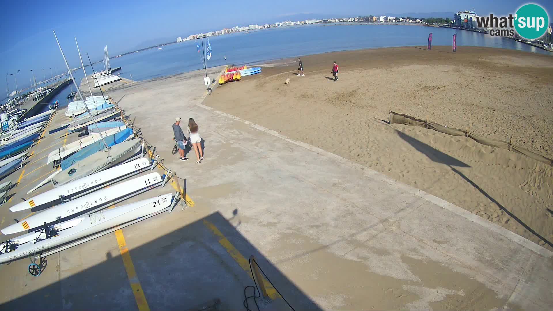 Kamera Roses marina – Costa Brava – plaža La Perola