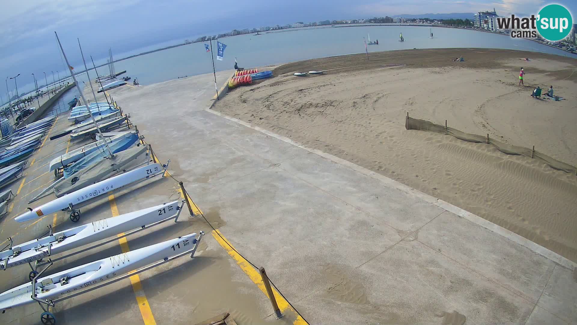 Roses webcam Port – Costa Brava – plage La Perola