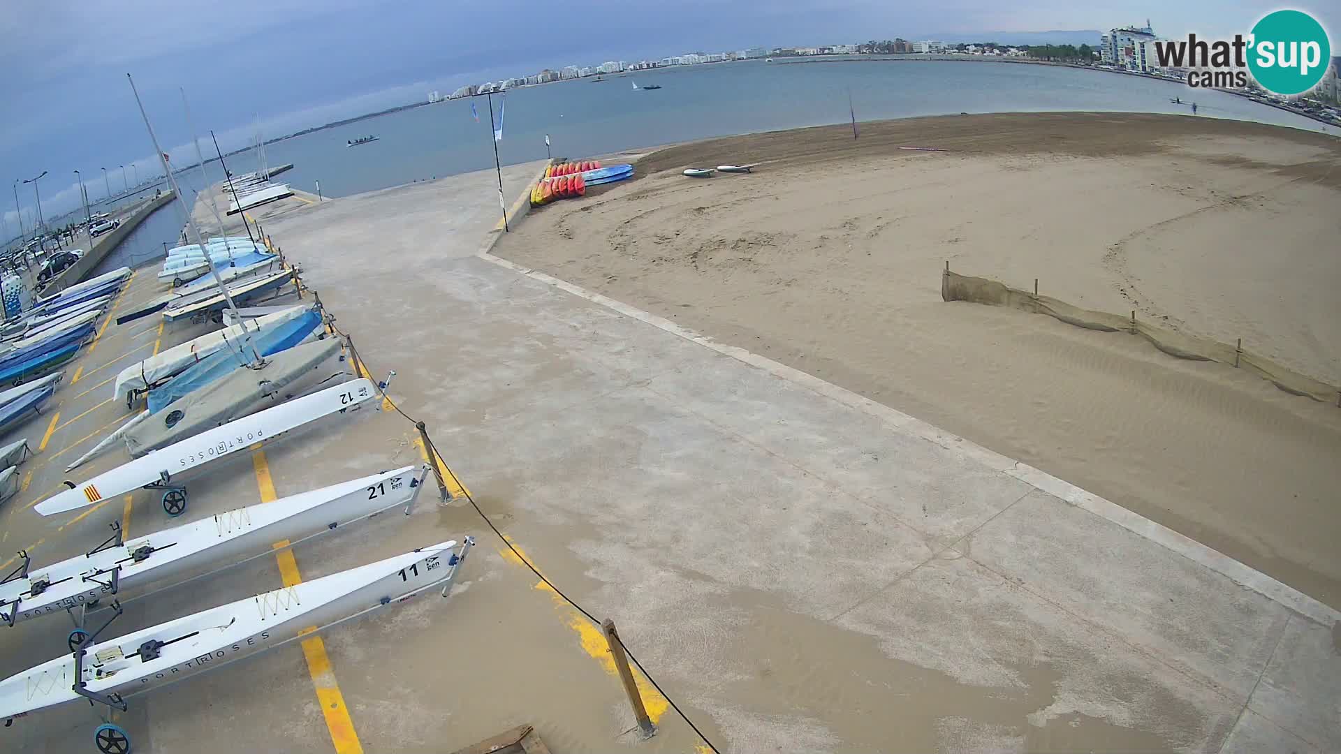 Roses webcam Port – Costa Brava – plage La Perola