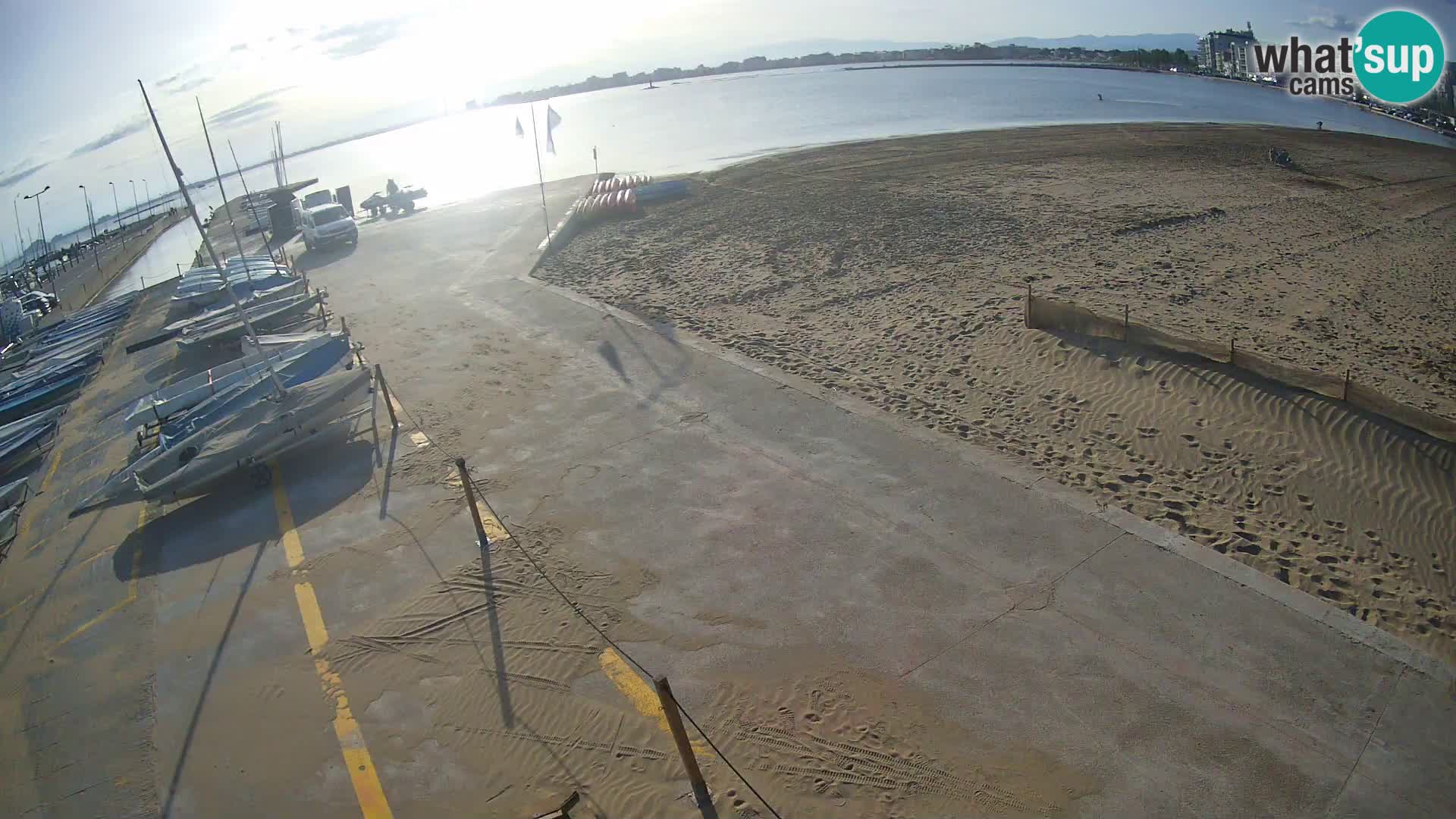 Webcam porto di Roses – Costa Brava – spiaggia La Perola