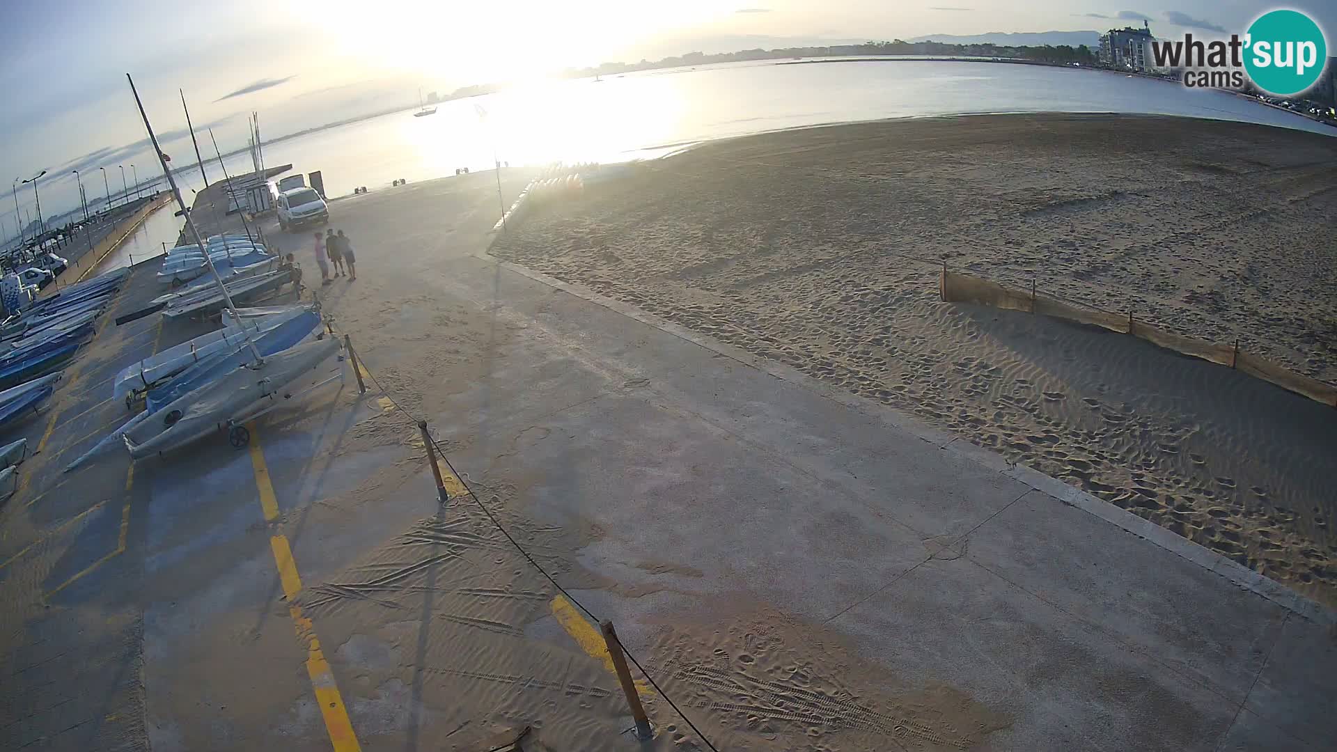 Webcam porto di Roses – Costa Brava – spiaggia La Perola