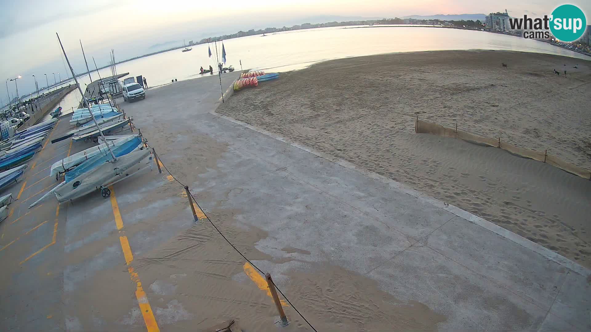 Webcam porto di Roses – Costa Brava – spiaggia La Perola