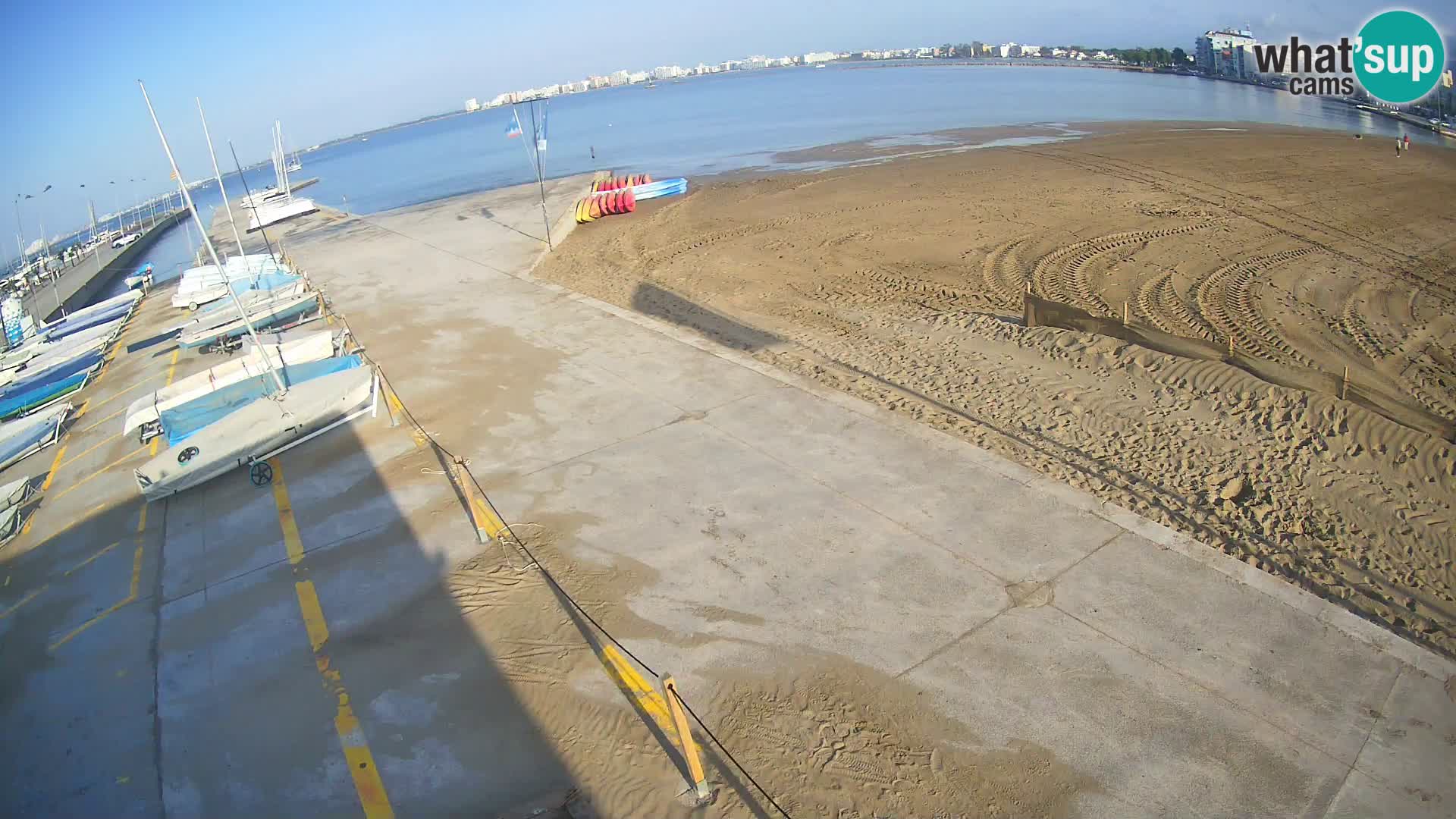 Webcam porto di Roses – Costa Brava – spiaggia La Perola