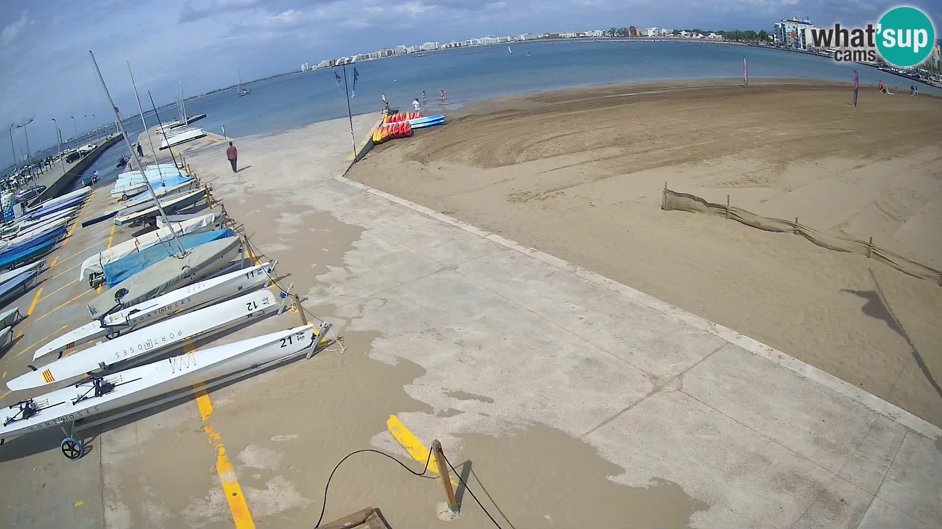 Webcam Hafen von Roses – Costa Brava – Strand La Perola