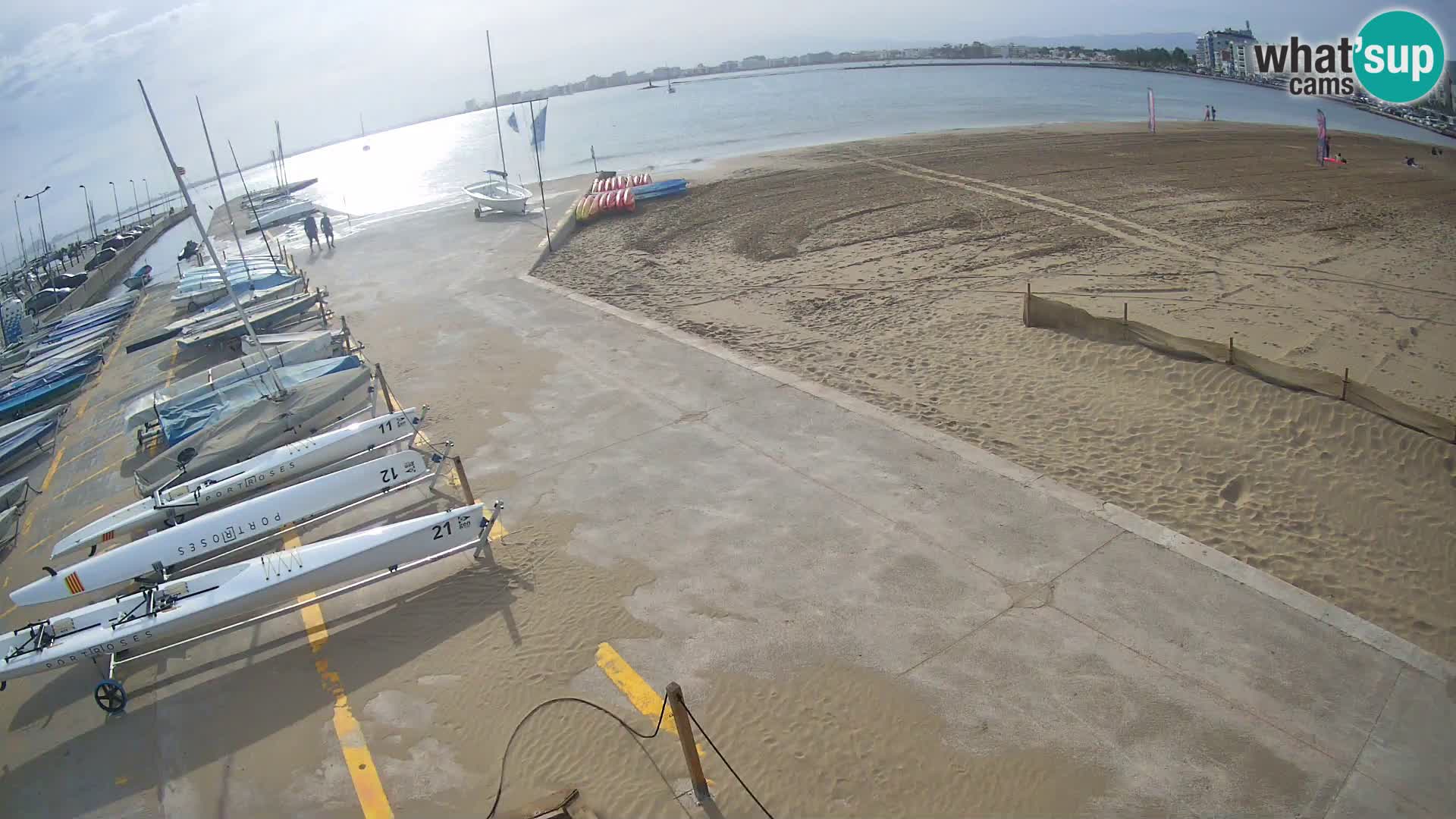Roses webcam Port – Costa Brava – plage La Perola