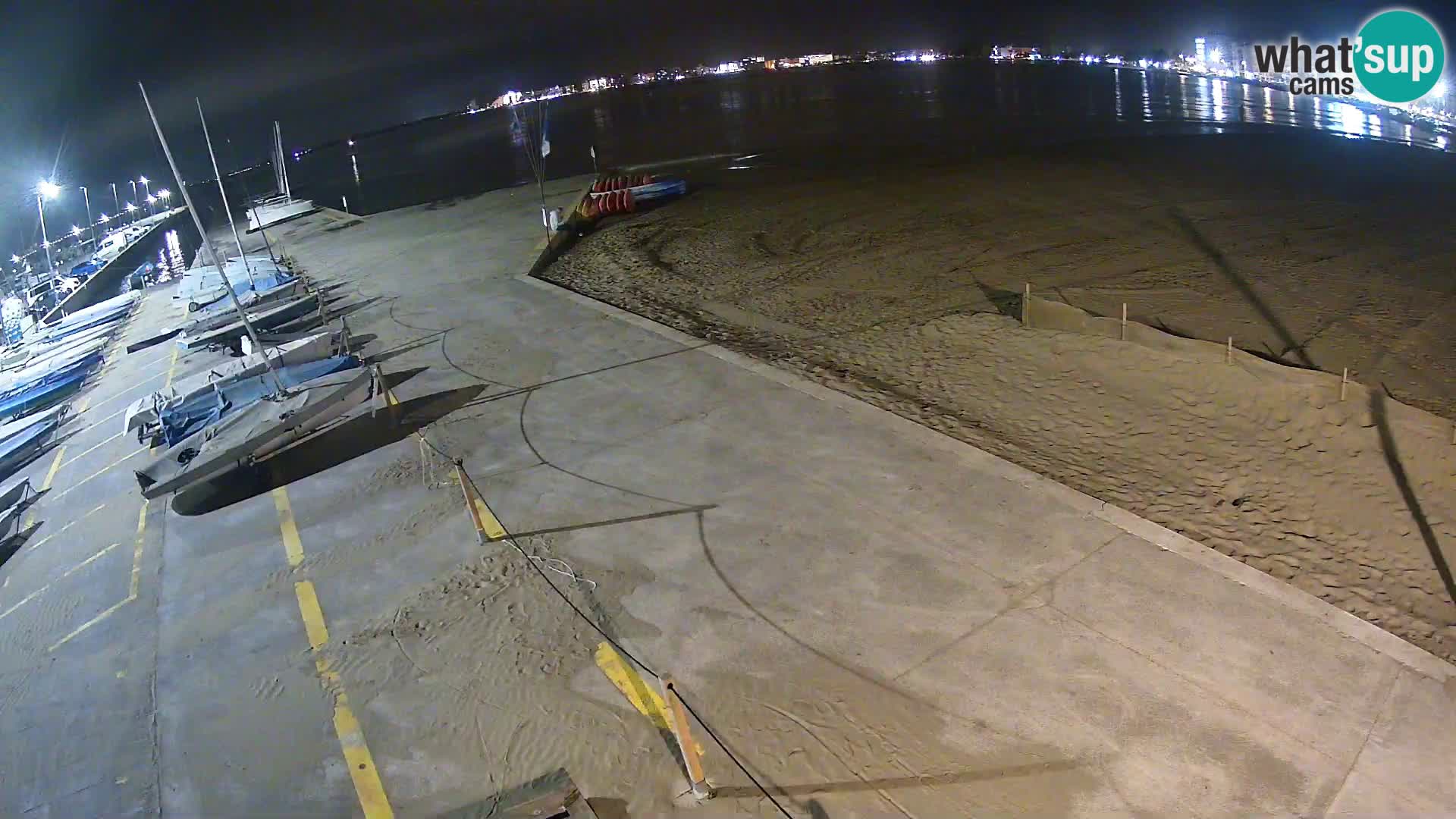 Webcam porto di Roses – Costa Brava – spiaggia La Perola