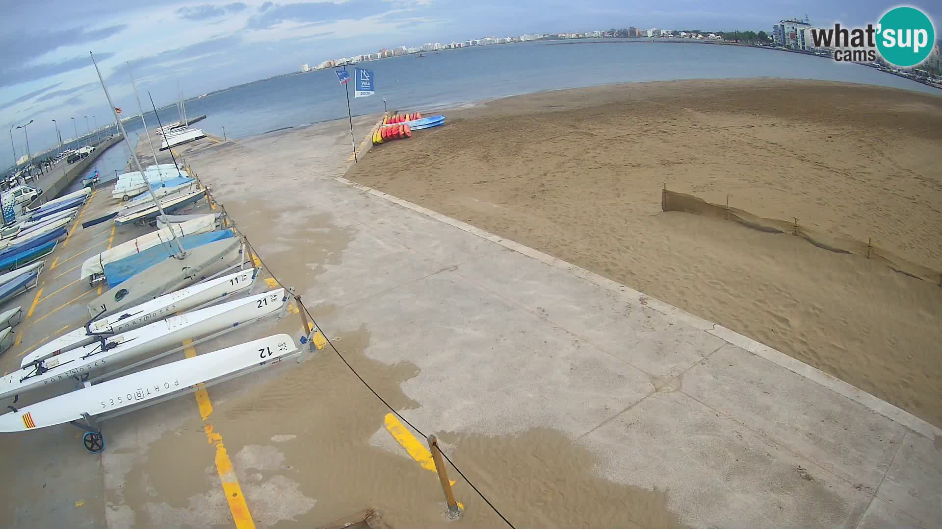 Webcam Port of Roses – Costa Brava – La Perola Beach