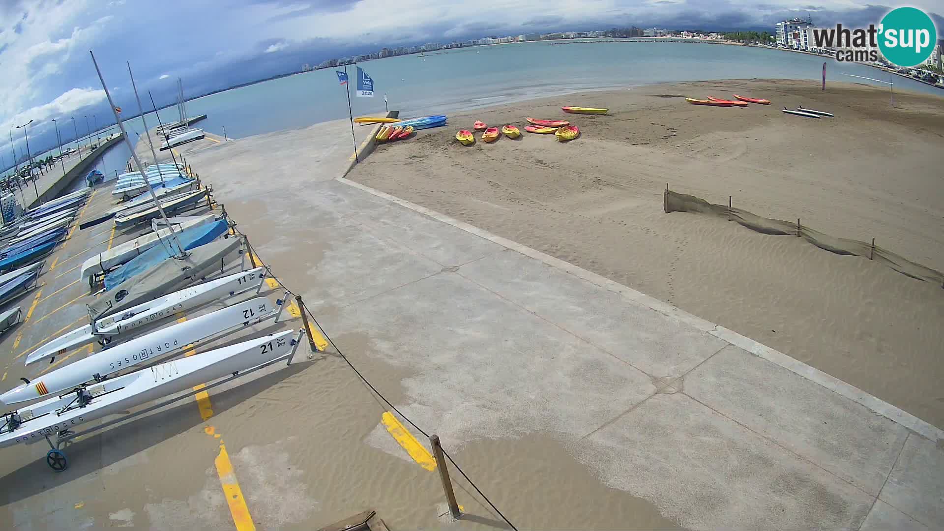 Kamera Roses marina – Costa Brava – plaža La Perola