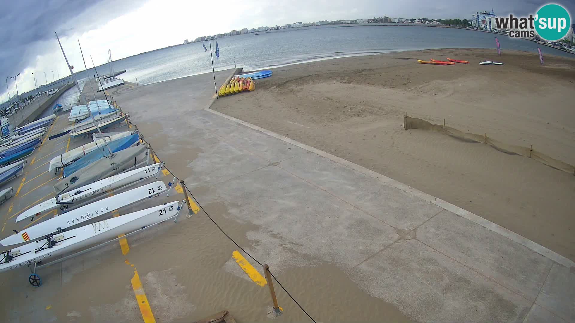 Kamera Roses marina – Costa Brava – plaža La Perola