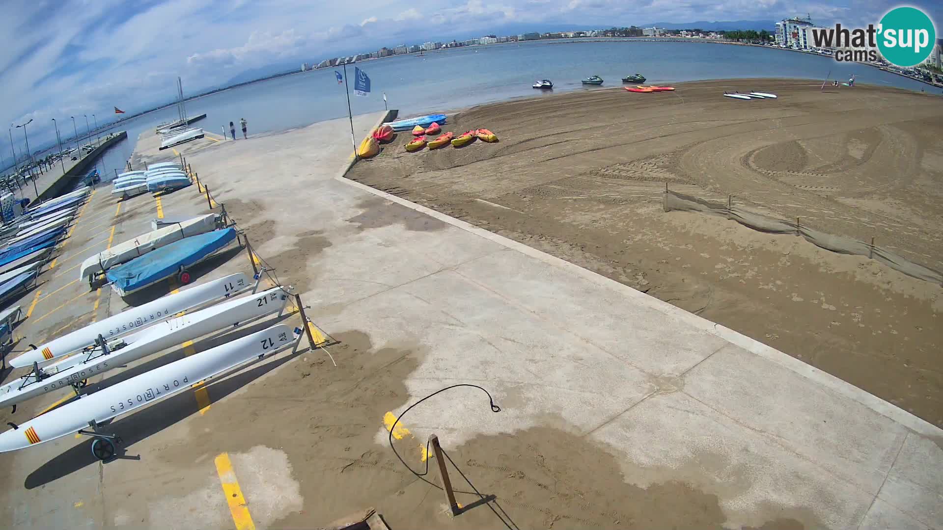 Webcam Port of Roses – Costa Brava – La Perola Beach