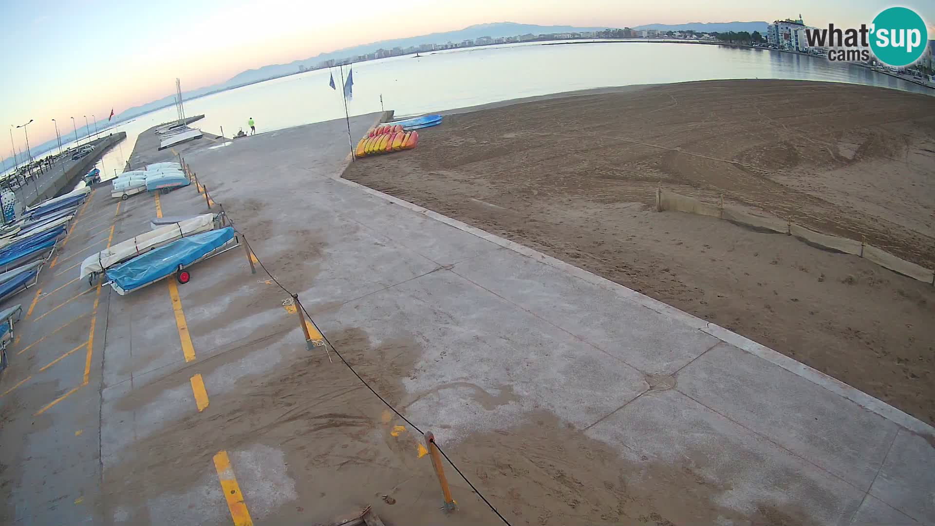 Webcam Hafen von Roses – Costa Brava – Strand La Perola
