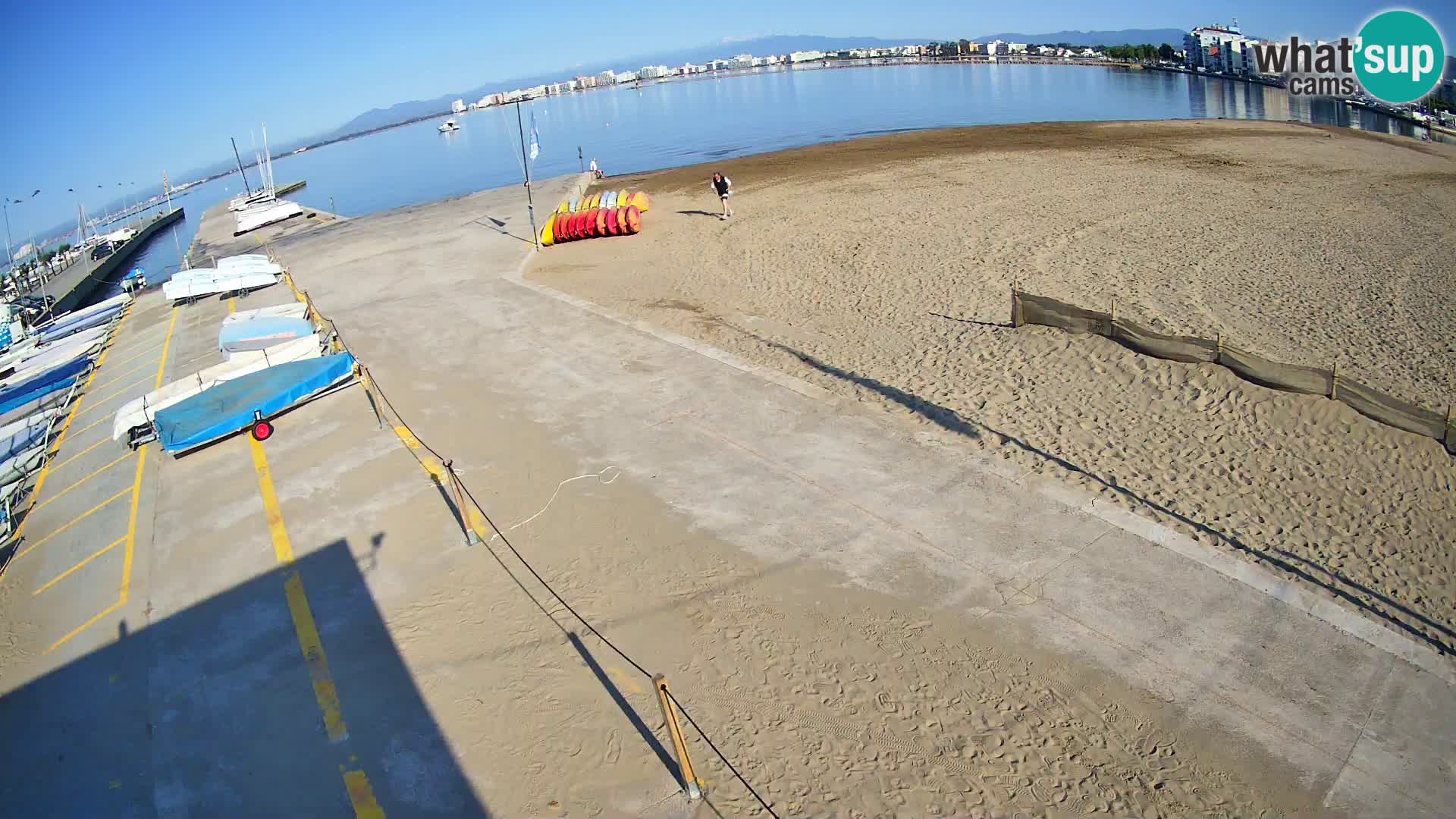 Webcam Port of Roses – Costa Brava – La Perola Beach