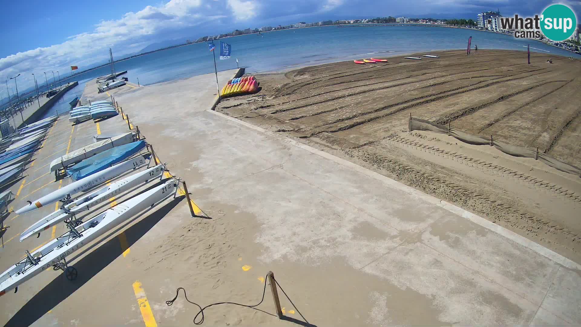 Kamera Roses marina – Costa Brava – plaža La Perola