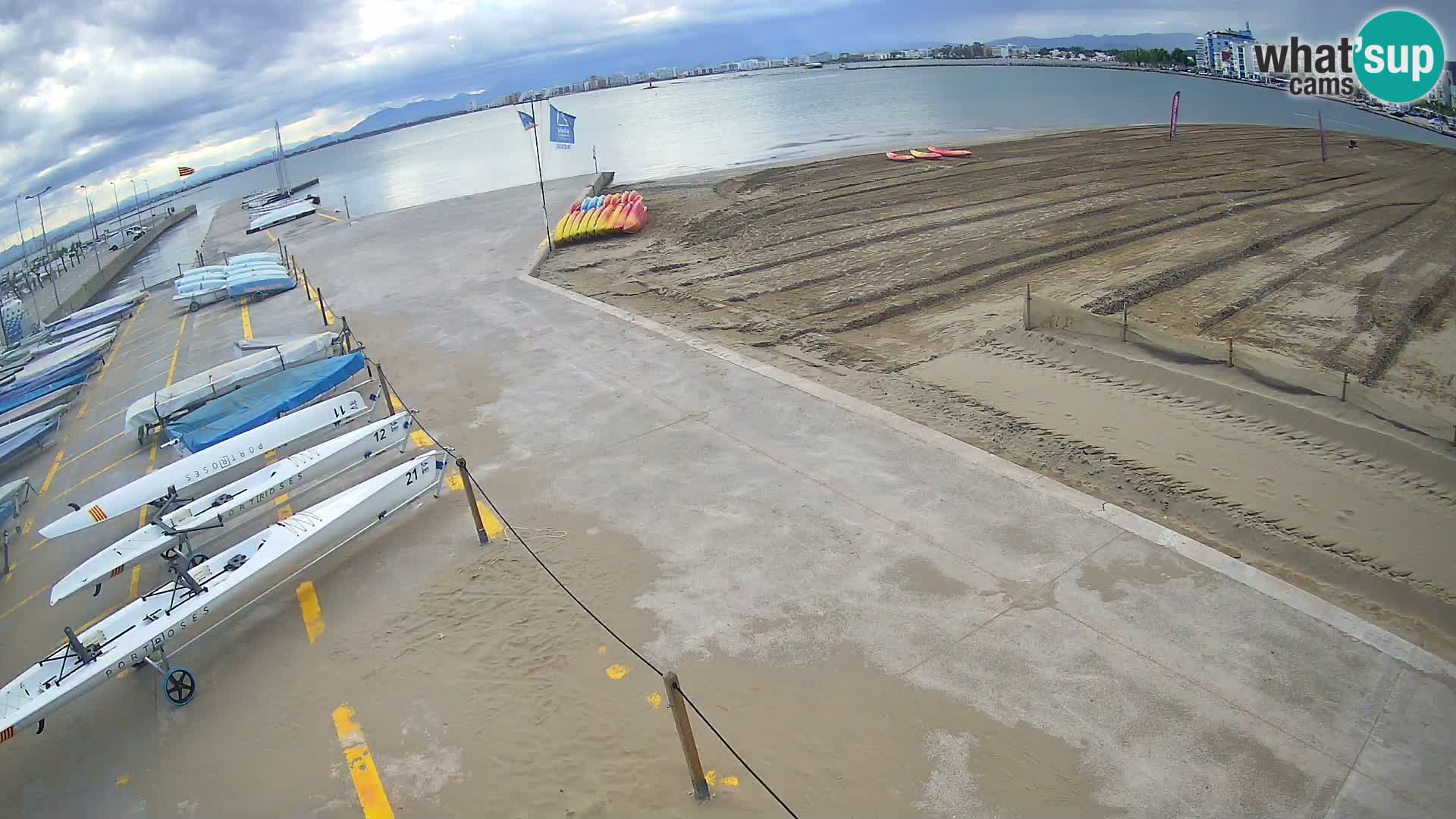 Webcam Port of Roses – Costa Brava – La Perola Beach