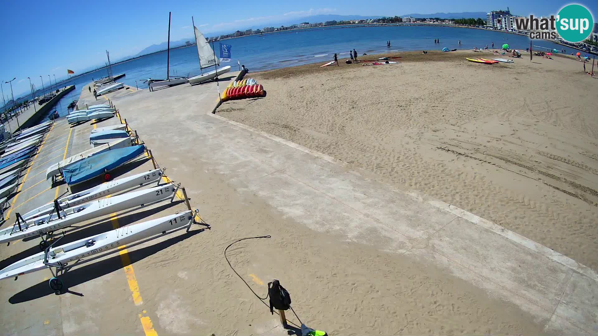 Kamera Roses marina – Costa Brava – plaža La Perola