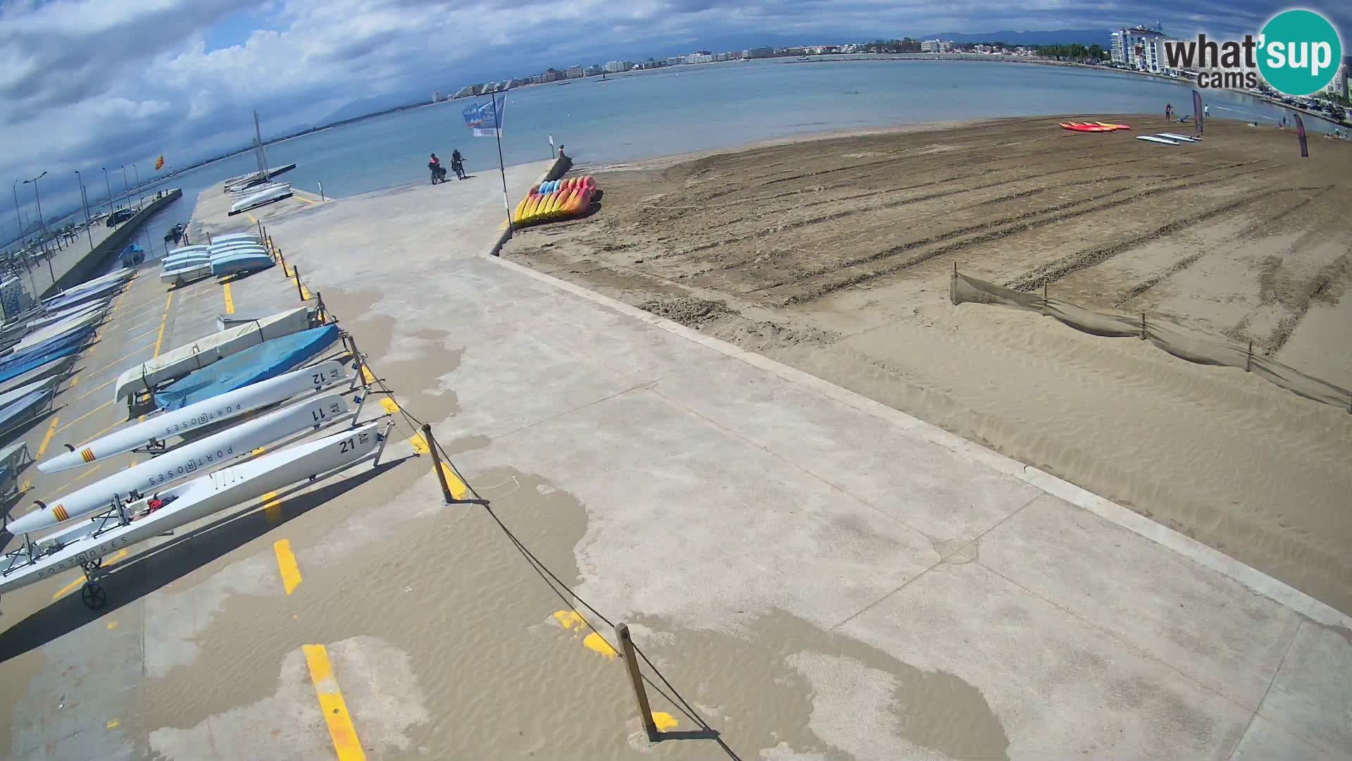 Webcam Port of Roses – Costa Brava – La Perola Beach