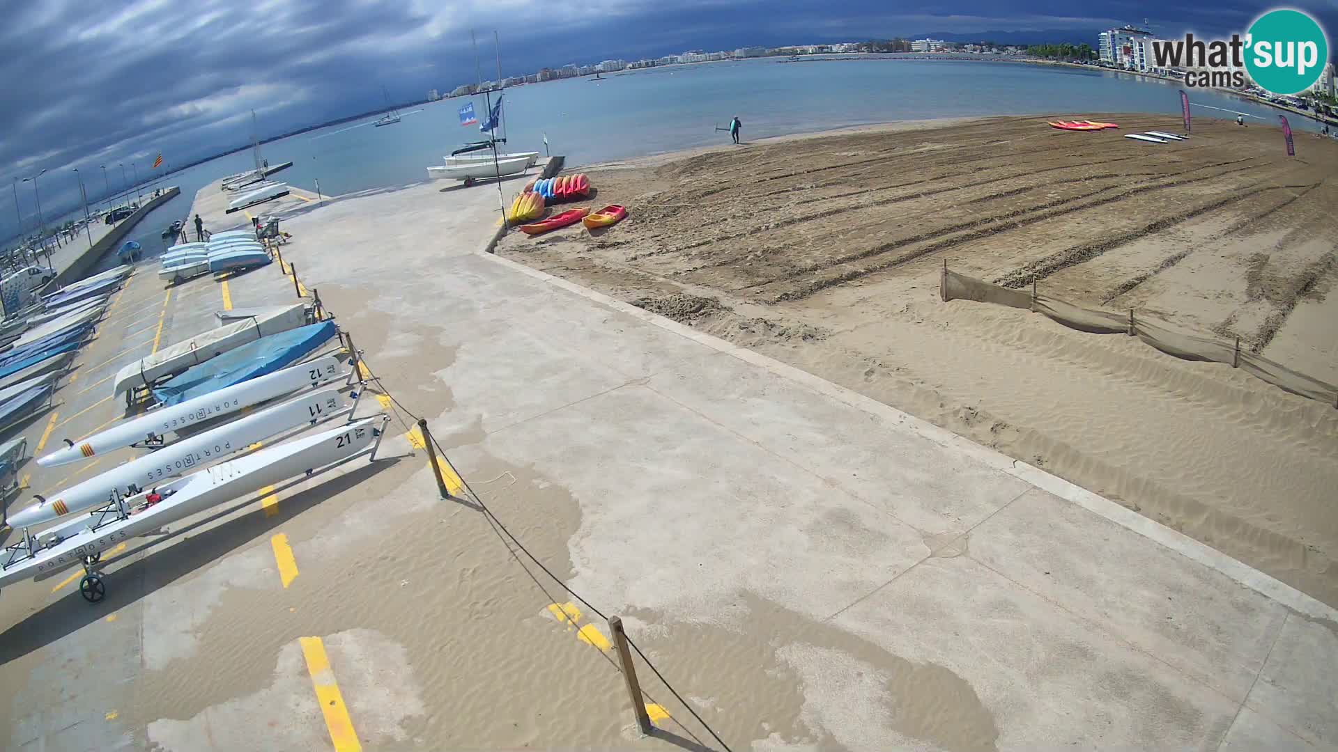 Webcam Hafen von Roses – Costa Brava – Strand La Perola