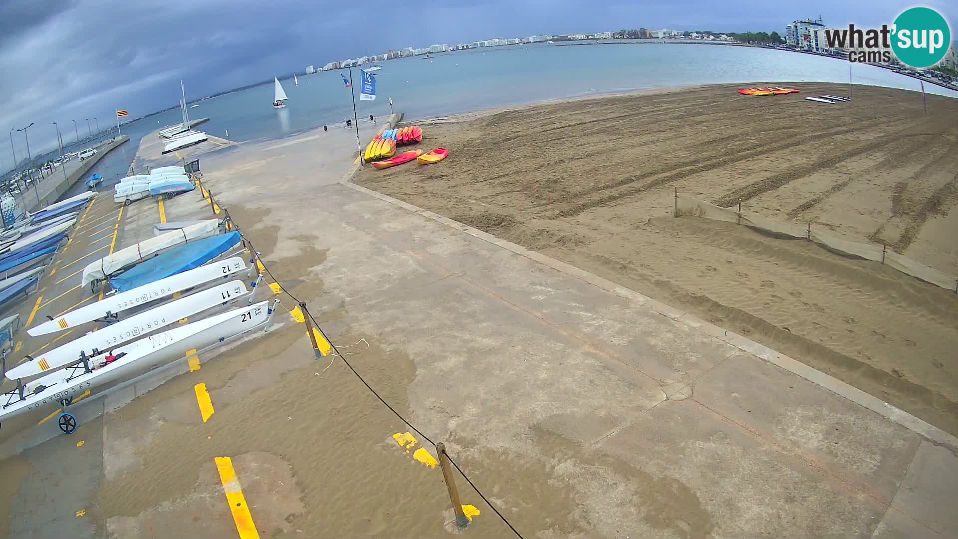 Webcam Port of Roses – Costa Brava – La Perola Beach