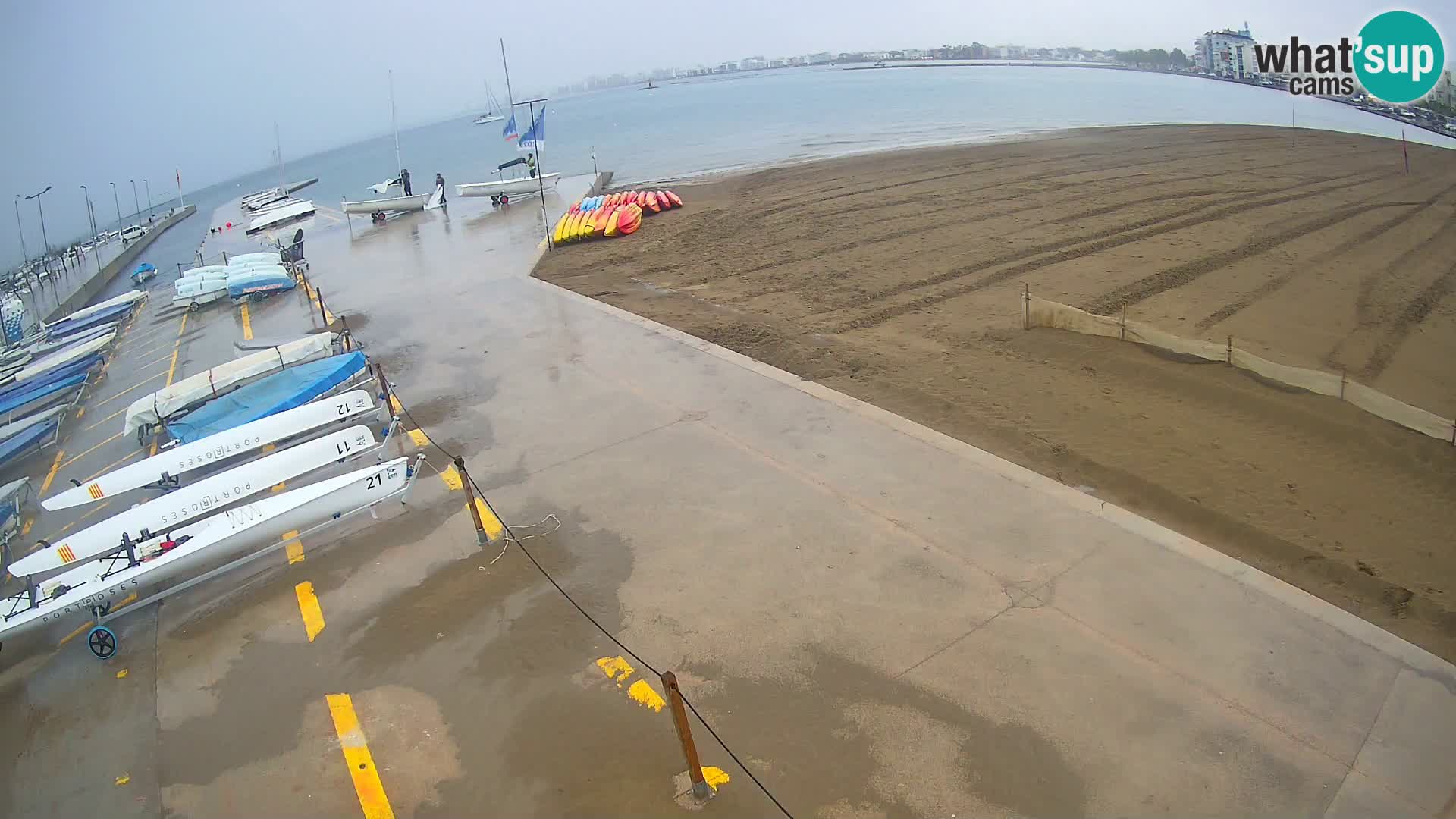 Webcam Hafen von Roses – Costa Brava – Strand La Perola