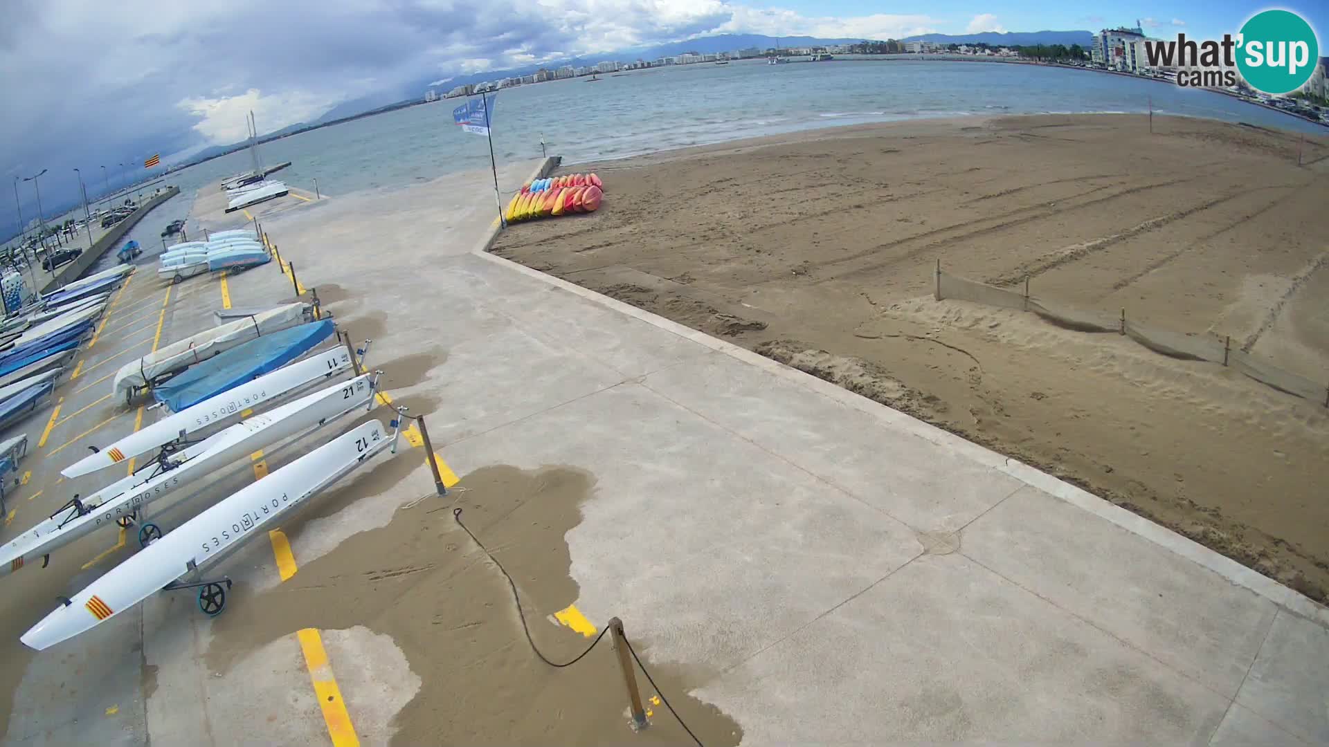 Webcam Port of Roses – Costa Brava – La Perola Beach
