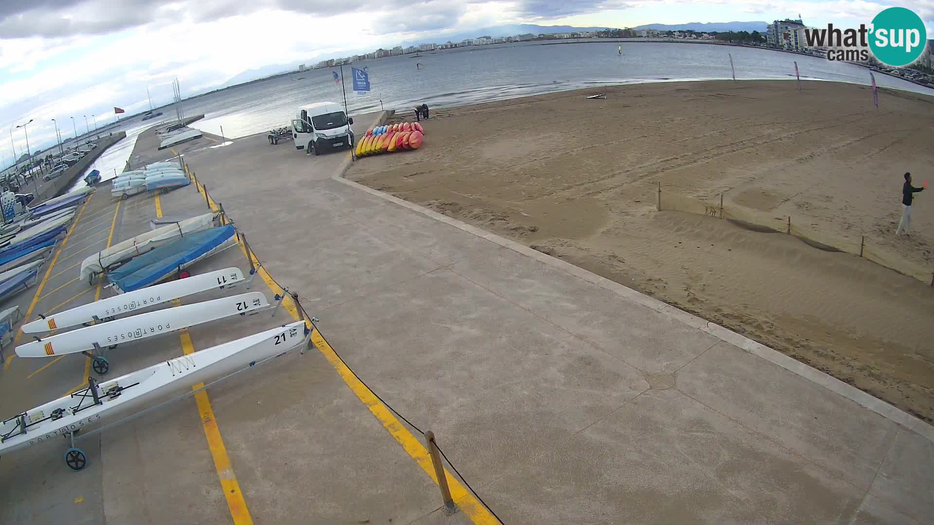 Webcam Hafen von Roses – Costa Brava – Strand La Perola