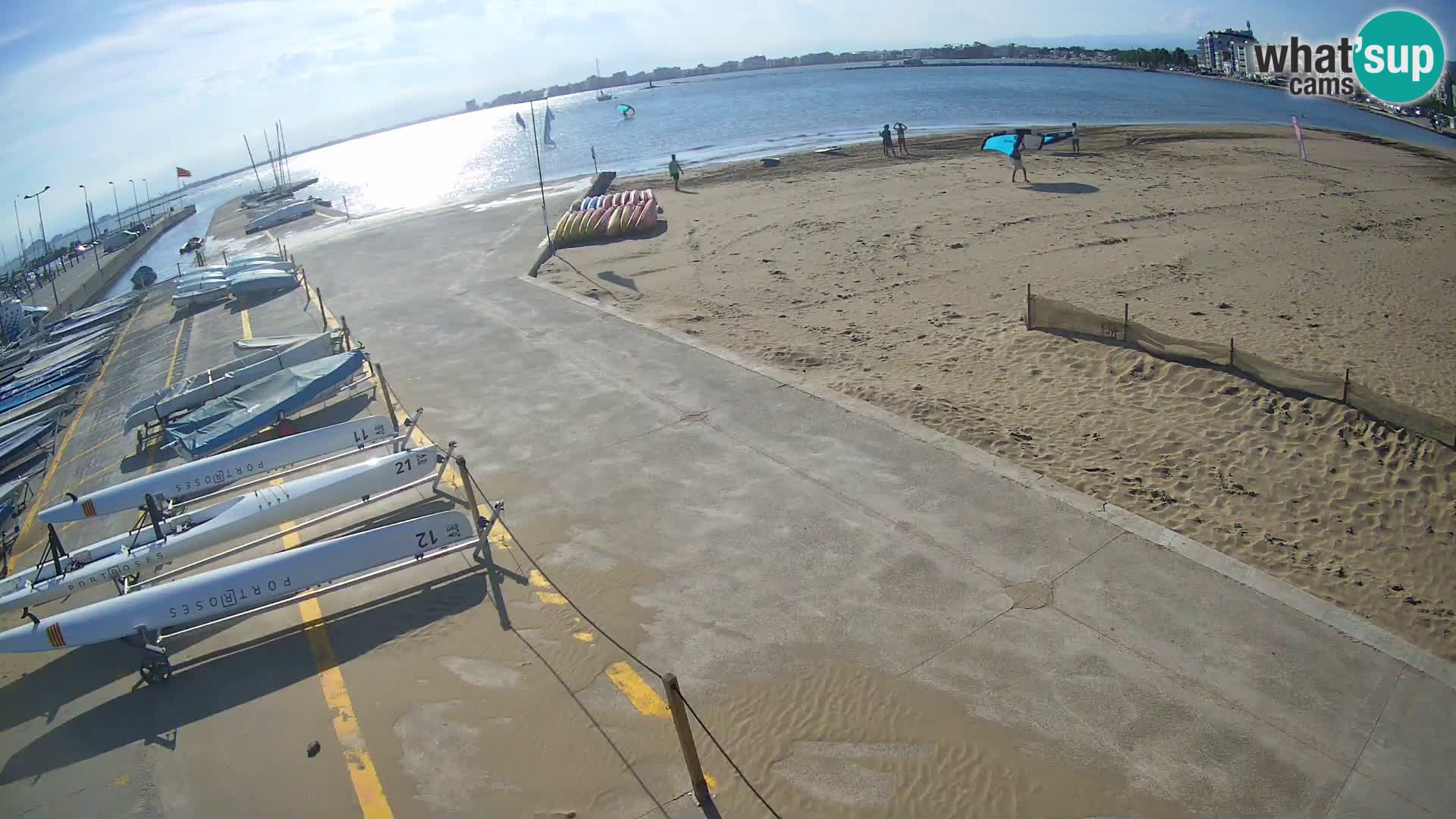 Webcam Hafen von Roses – Costa Brava – Strand La Perola