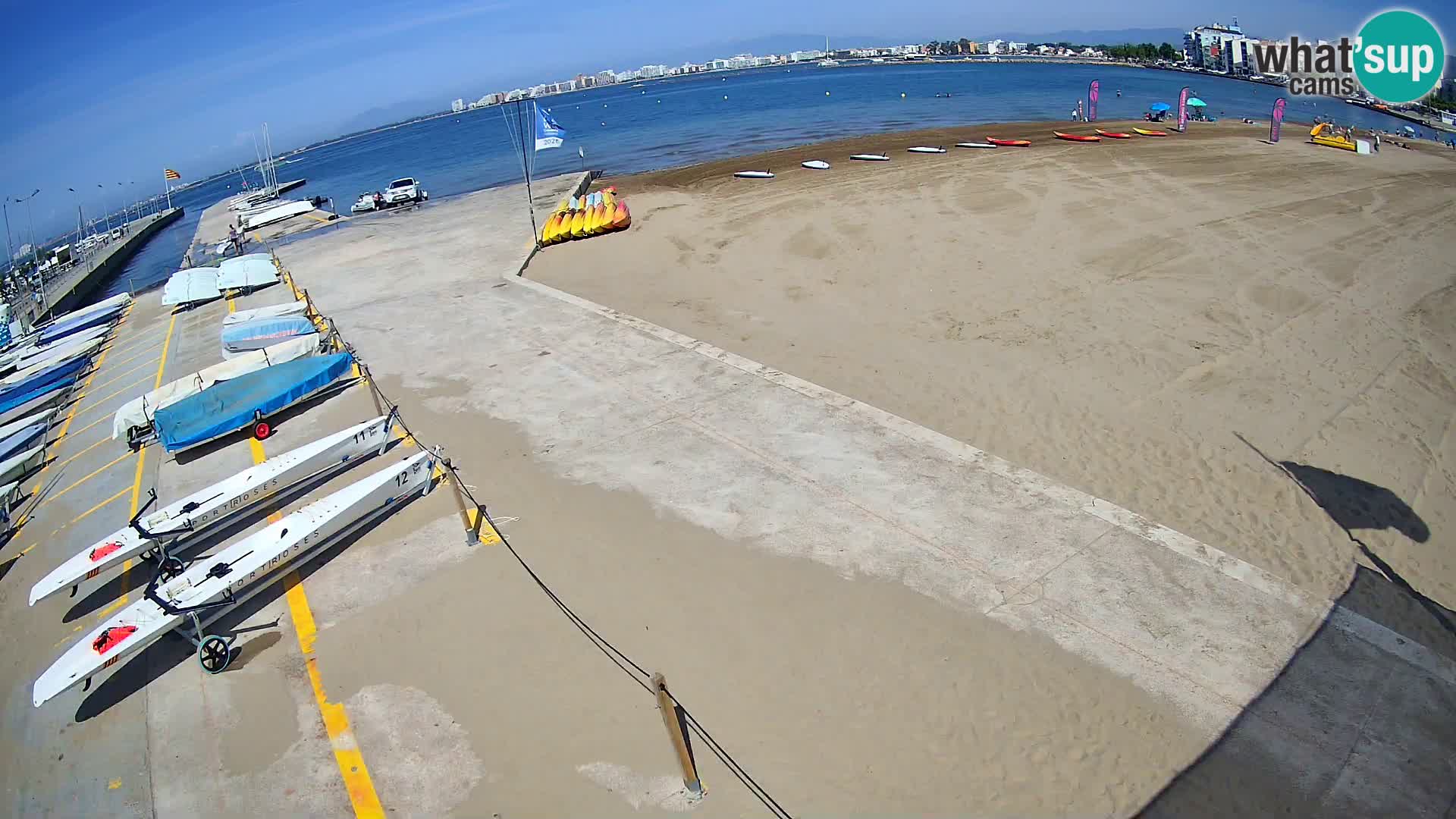 Webcam Port of Roses – Costa Brava – La Perola Beach
