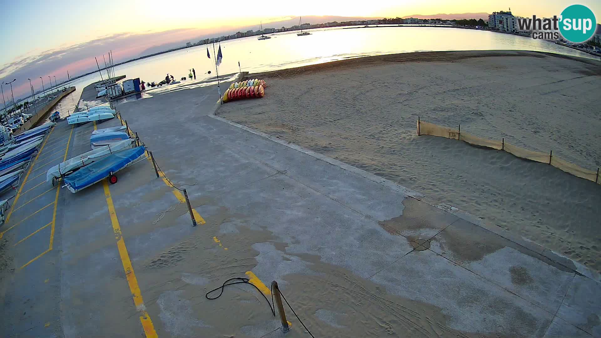 Kamera Roses marina – Costa Brava – plaža La Perola