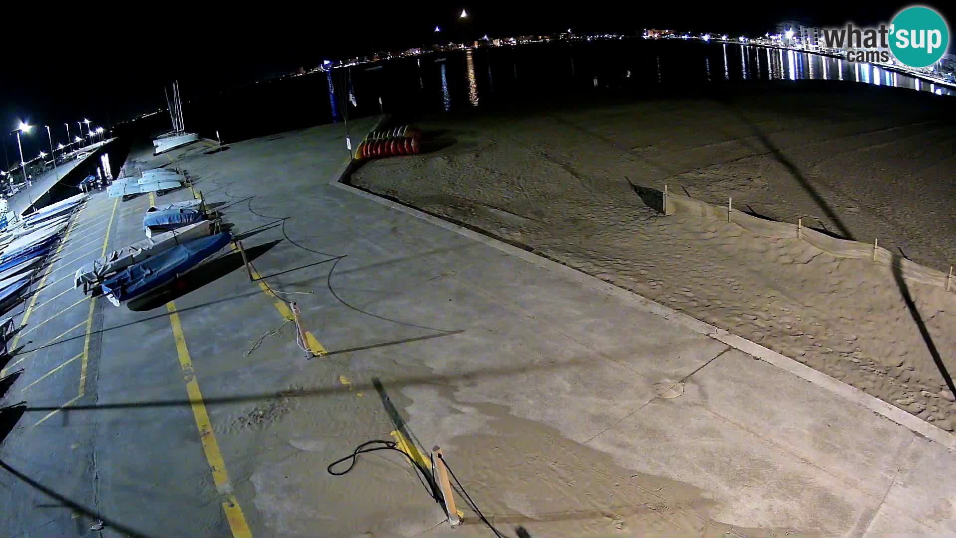 Roses webcam Port – Costa Brava – plage La Perola