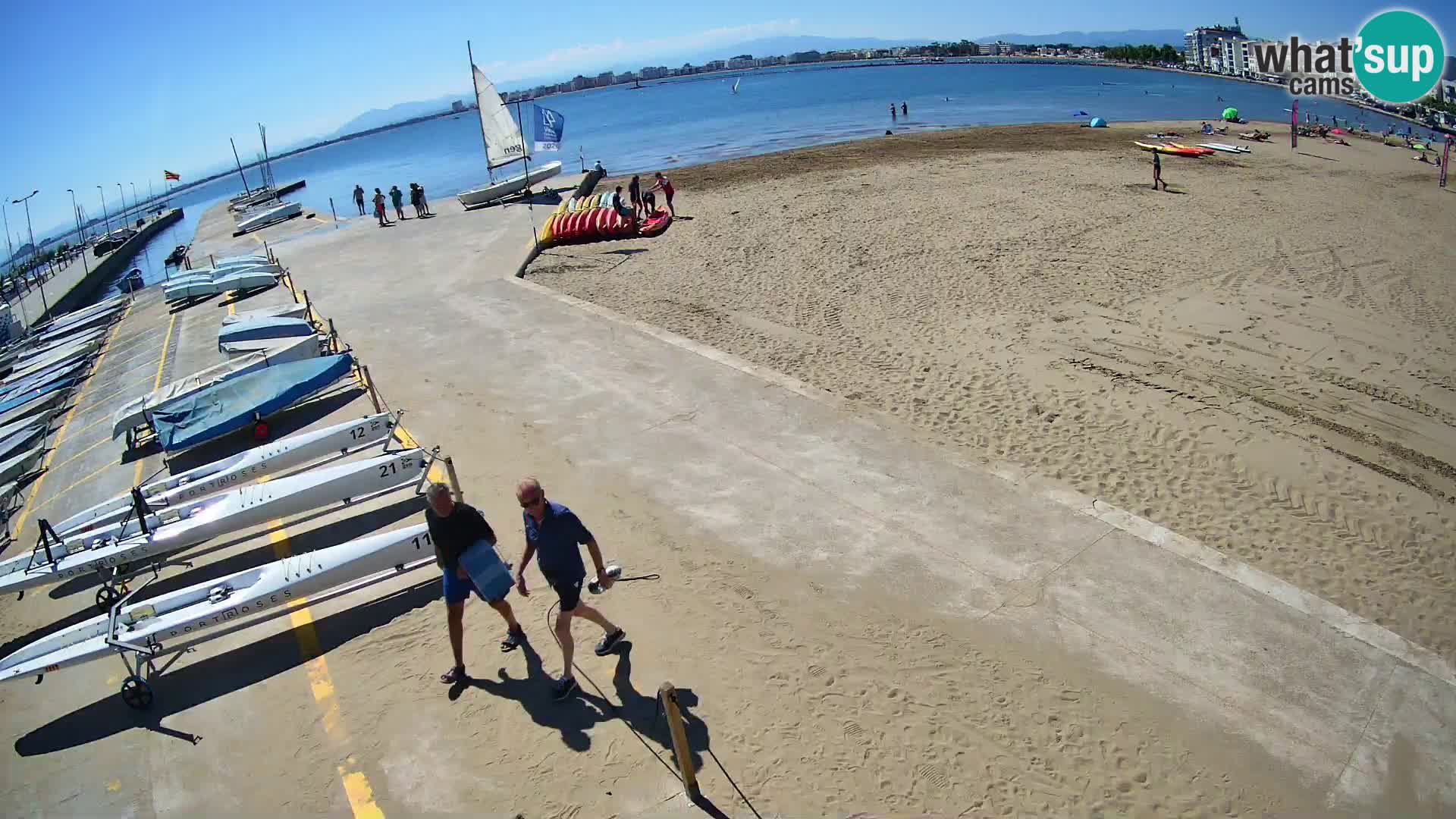 Kamera Roses marina – Costa Brava – plaža La Perola
