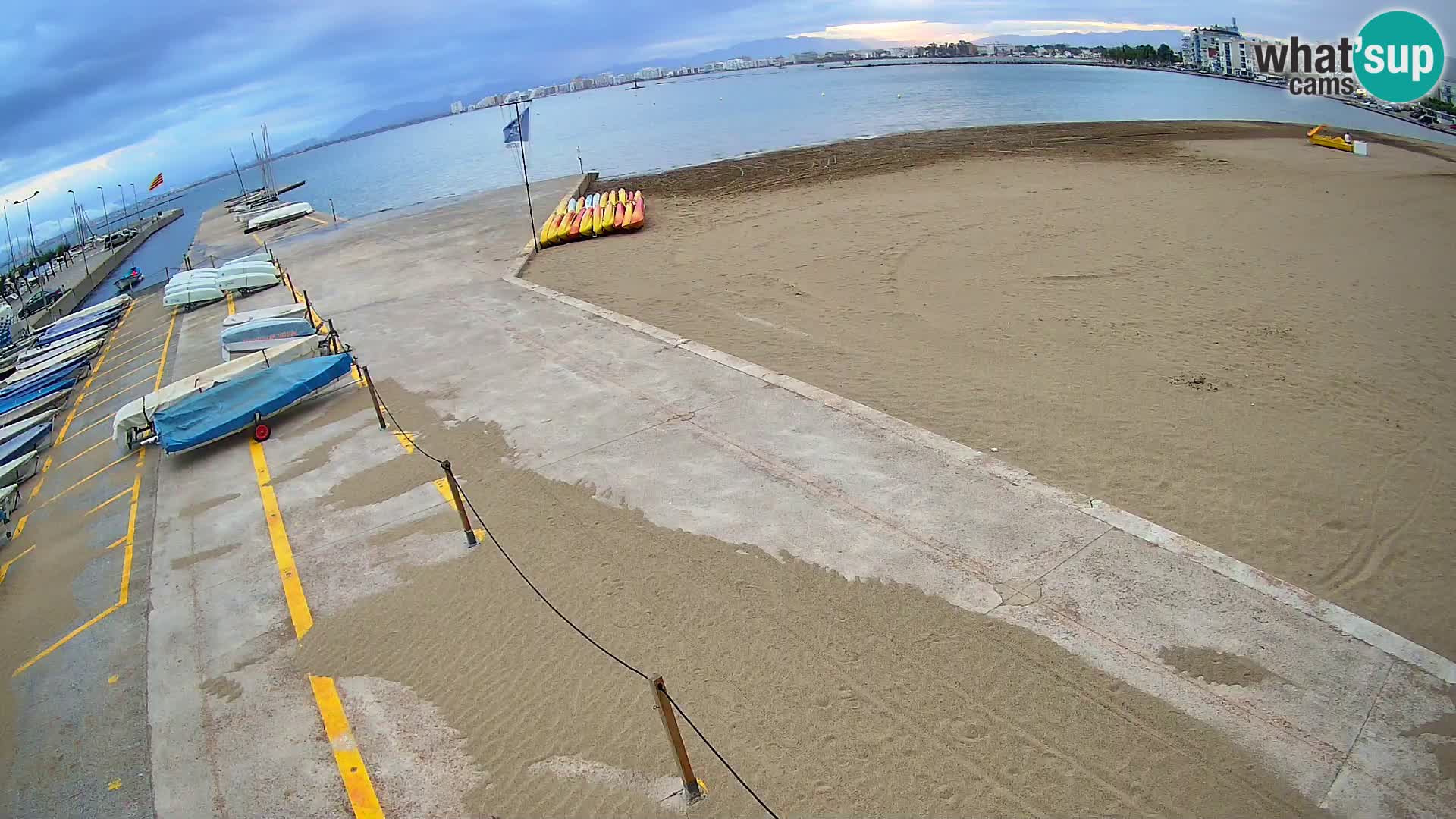 Webcam Port of Roses – Costa Brava – La Perola Beach