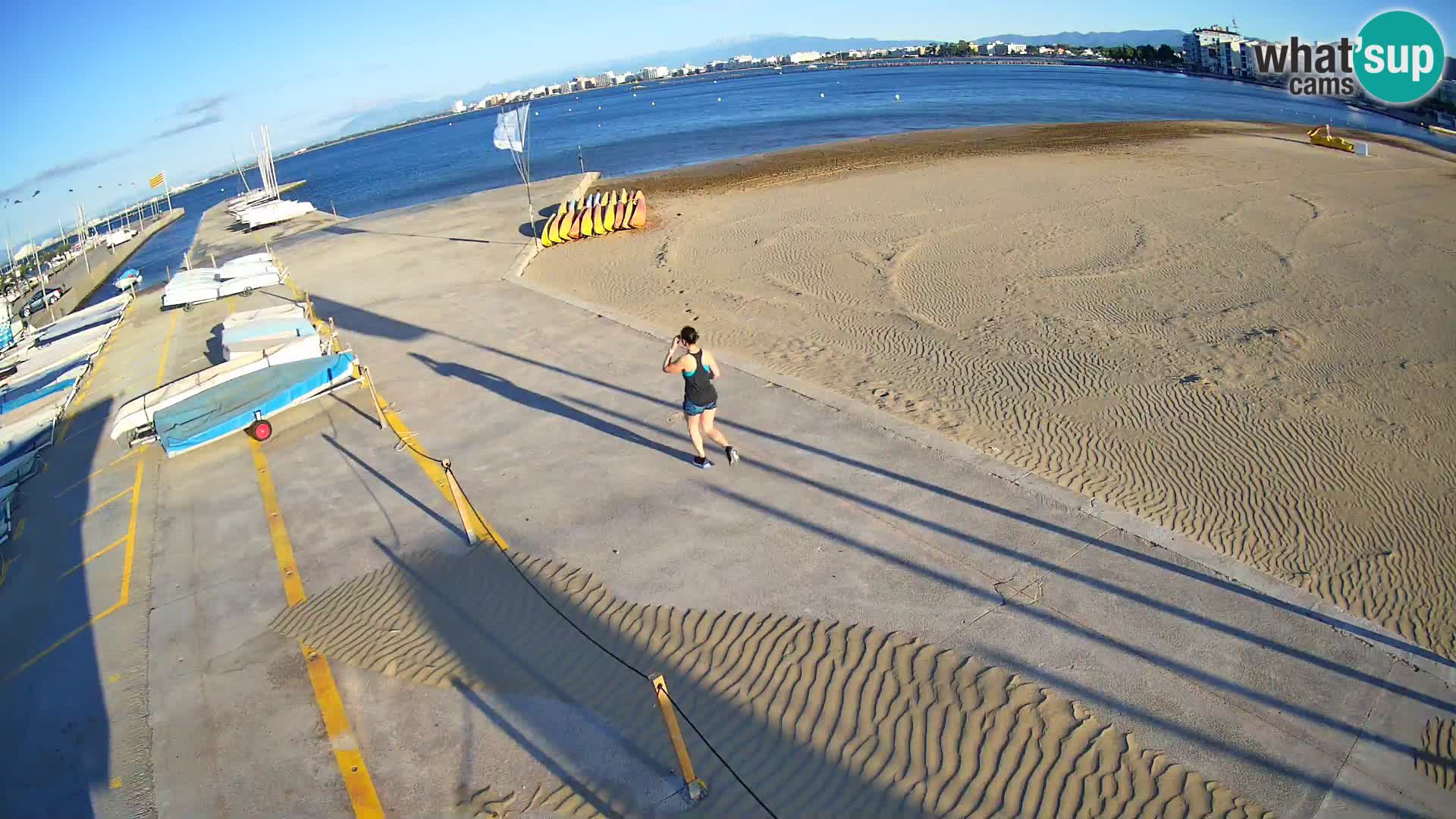 Webcam Hafen von Roses – Costa Brava – Strand La Perola
