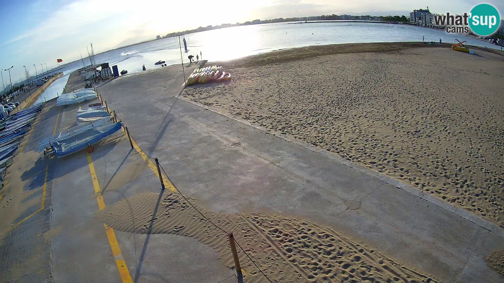 Webcam Hafen von Roses – Costa Brava – Strand La Perola
