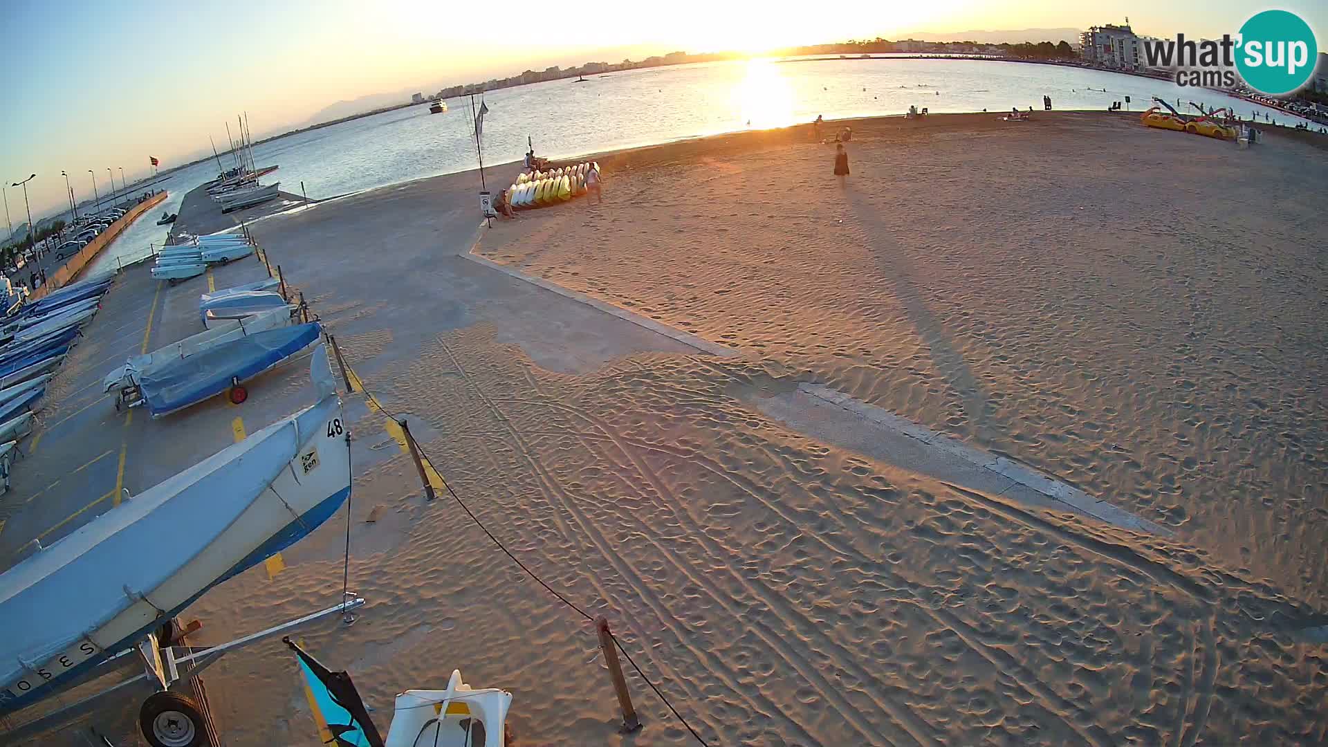 Roses webcam Port – Costa Brava – plage La Perola