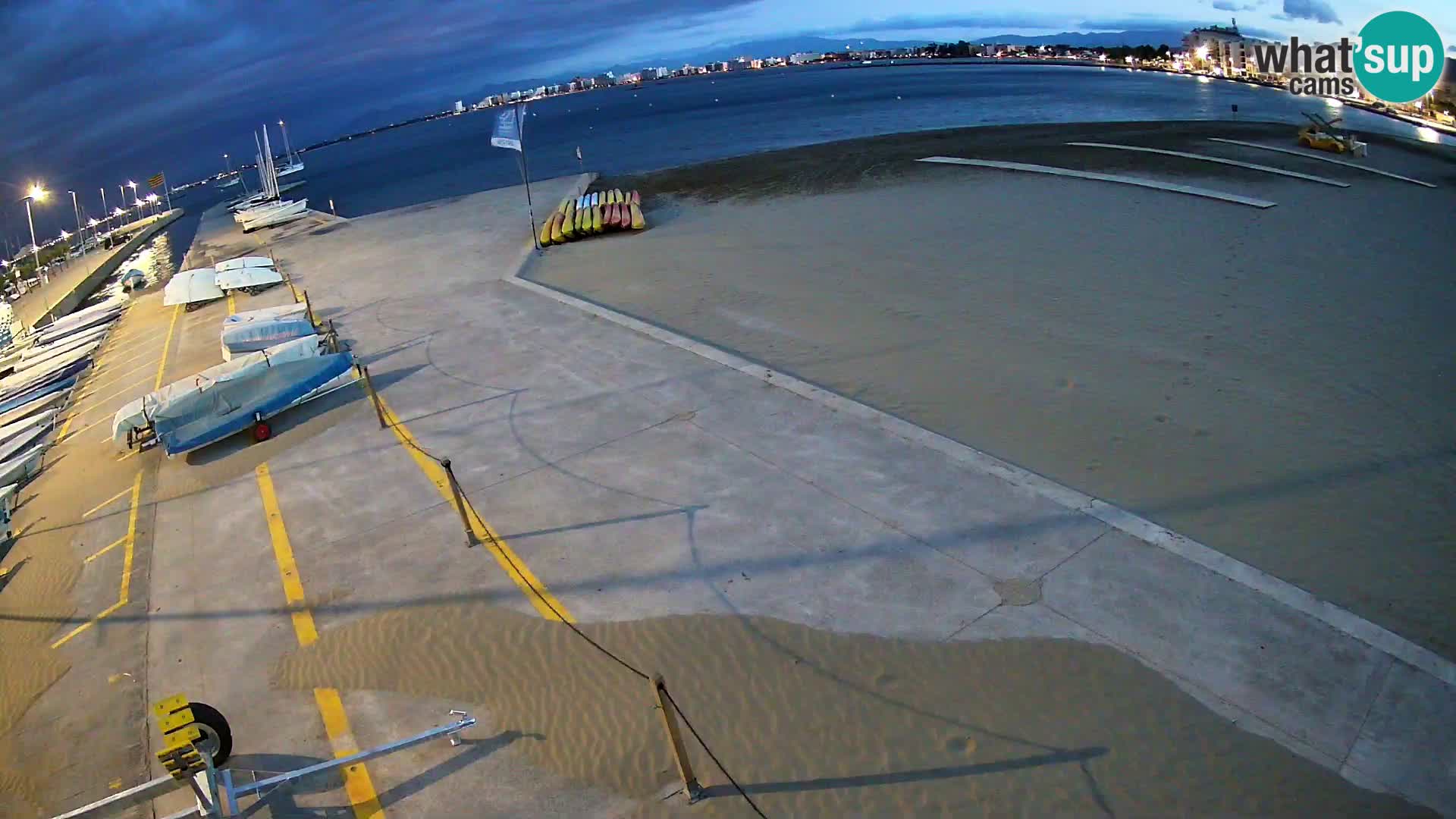Webcam Hafen von Roses – Costa Brava – Strand La Perola