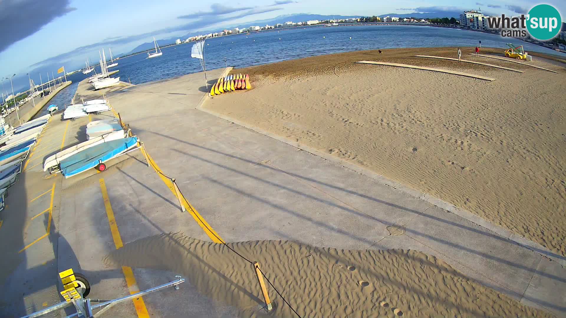 Webcam Port of Roses – Costa Brava – La Perola Beach