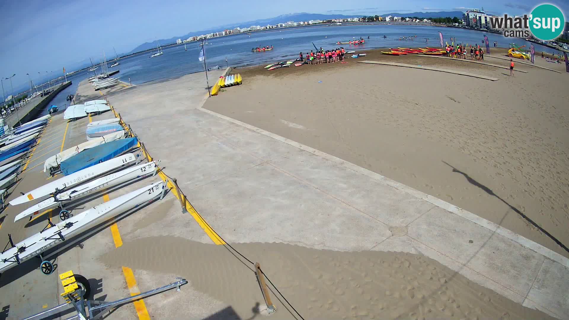 Kamera Roses marina – Costa Brava – plaža La Perola