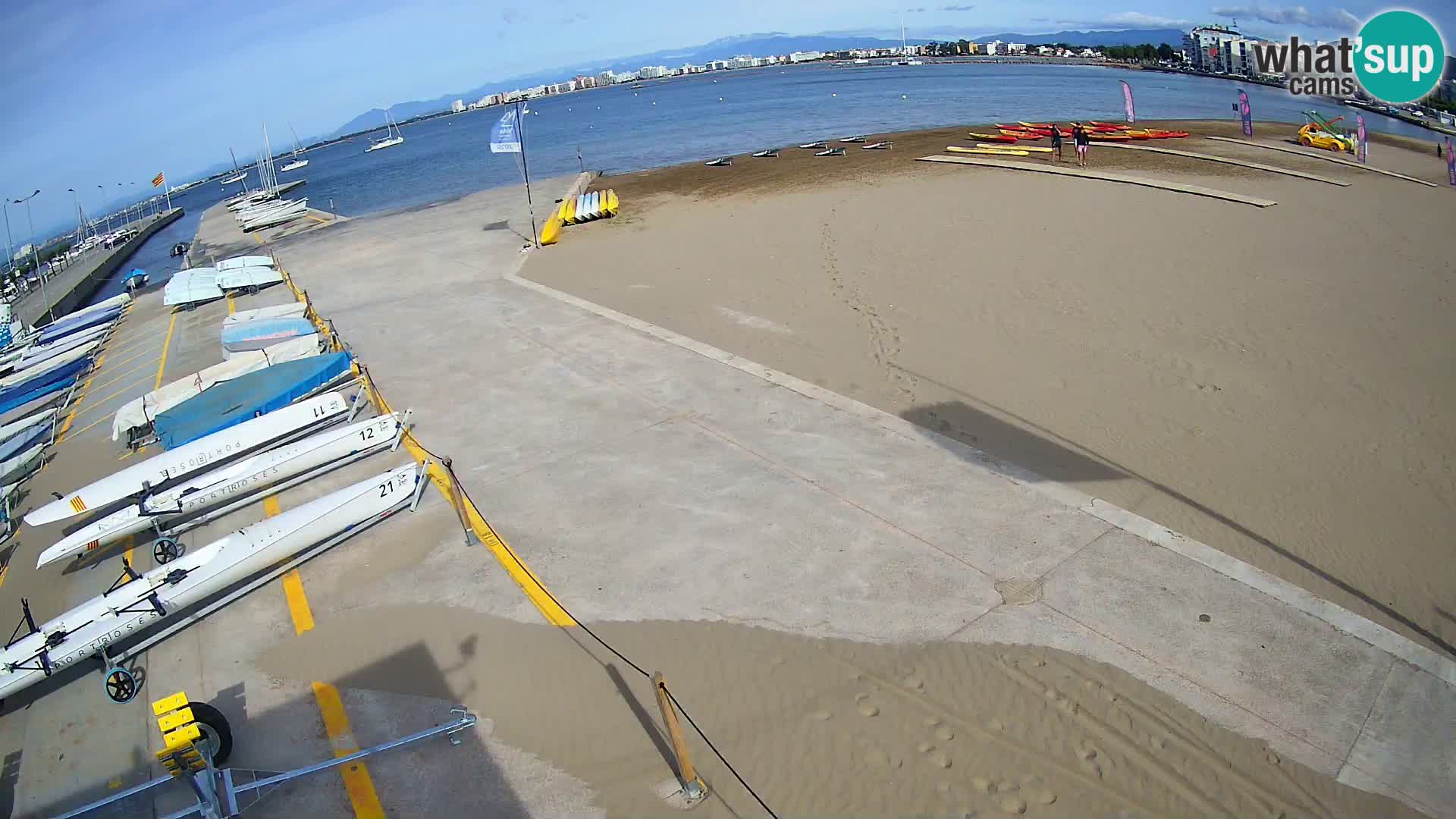 Kamera Roses marina – Costa Brava – plaža La Perola