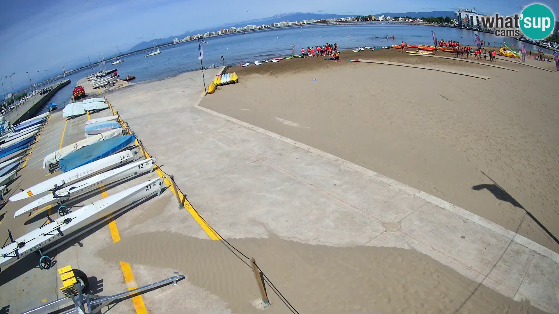 Webcam Hafen von Roses – Costa Brava – Strand La Perola