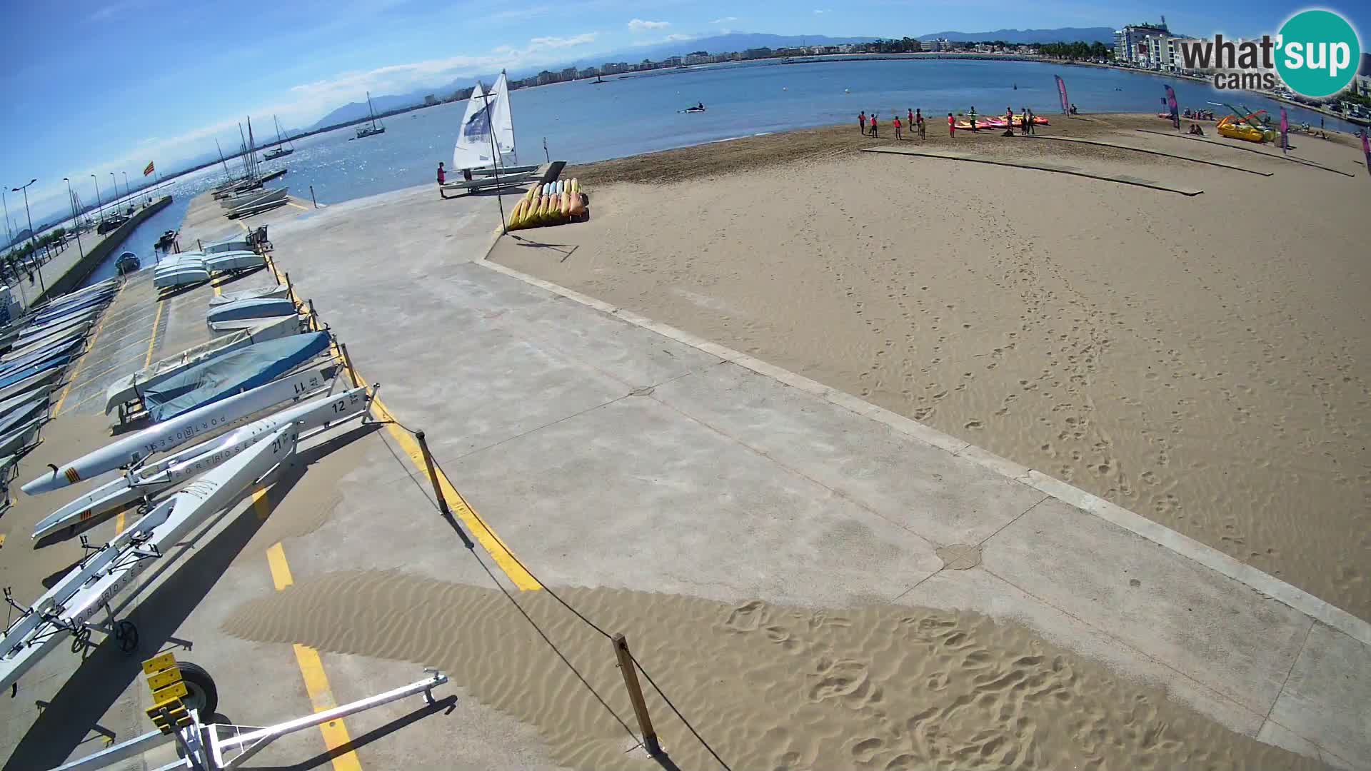 Webcam Port of Roses – Costa Brava – La Perola Beach