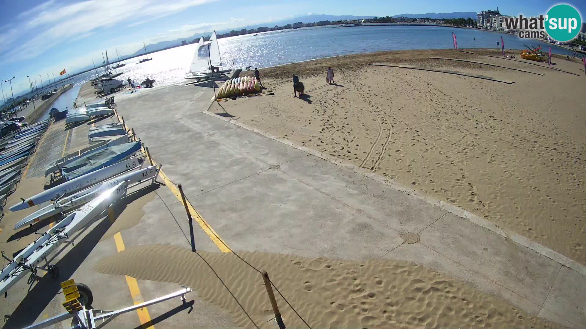 Webcam Port of Roses – Costa Brava – La Perola Beach