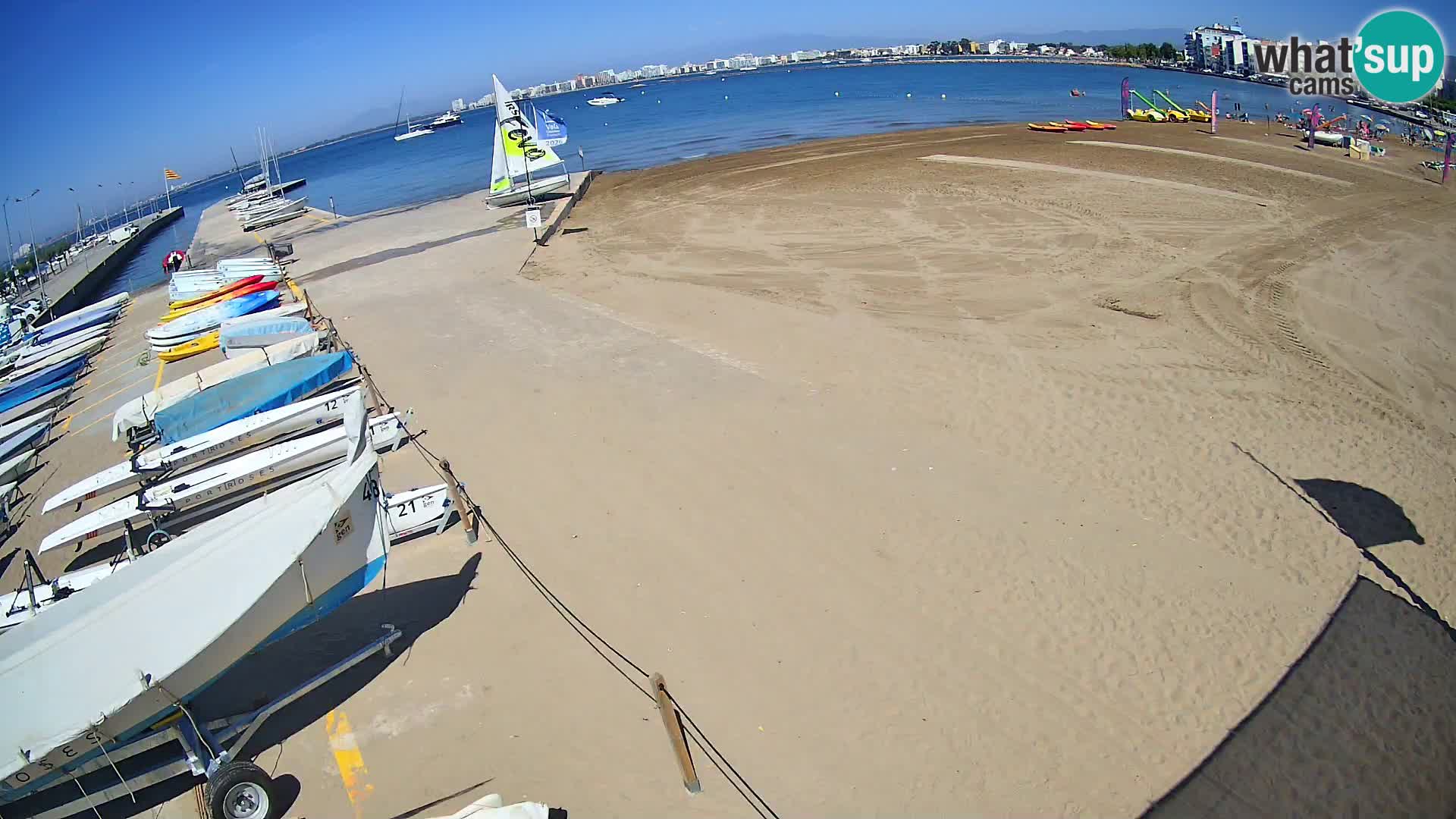 Kamera Roses marina – Costa Brava – plaža La Perola