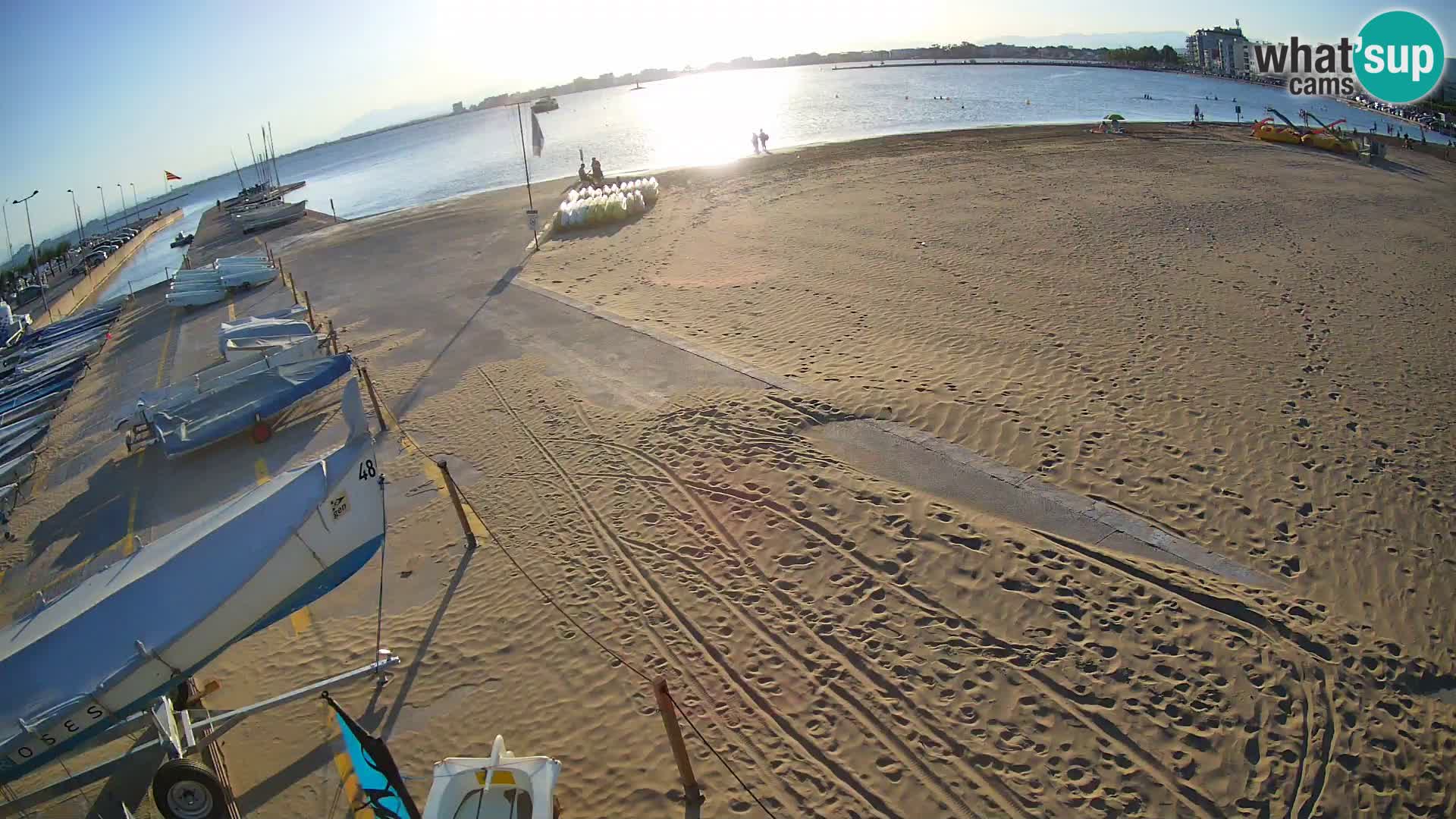 Roses webcam Port – Costa Brava – plage La Perola