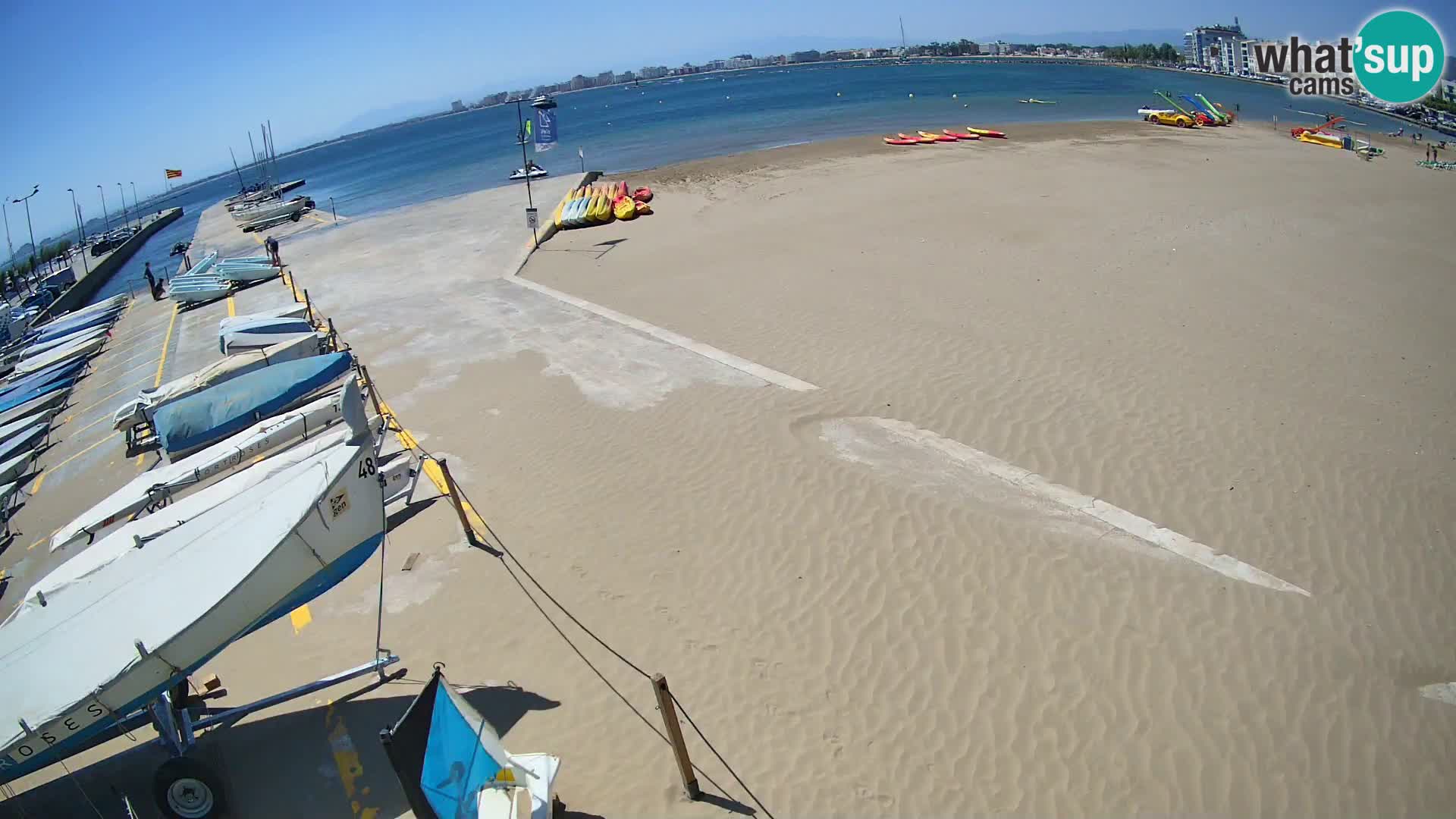 Webcam Port of Roses – Costa Brava – La Perola Beach