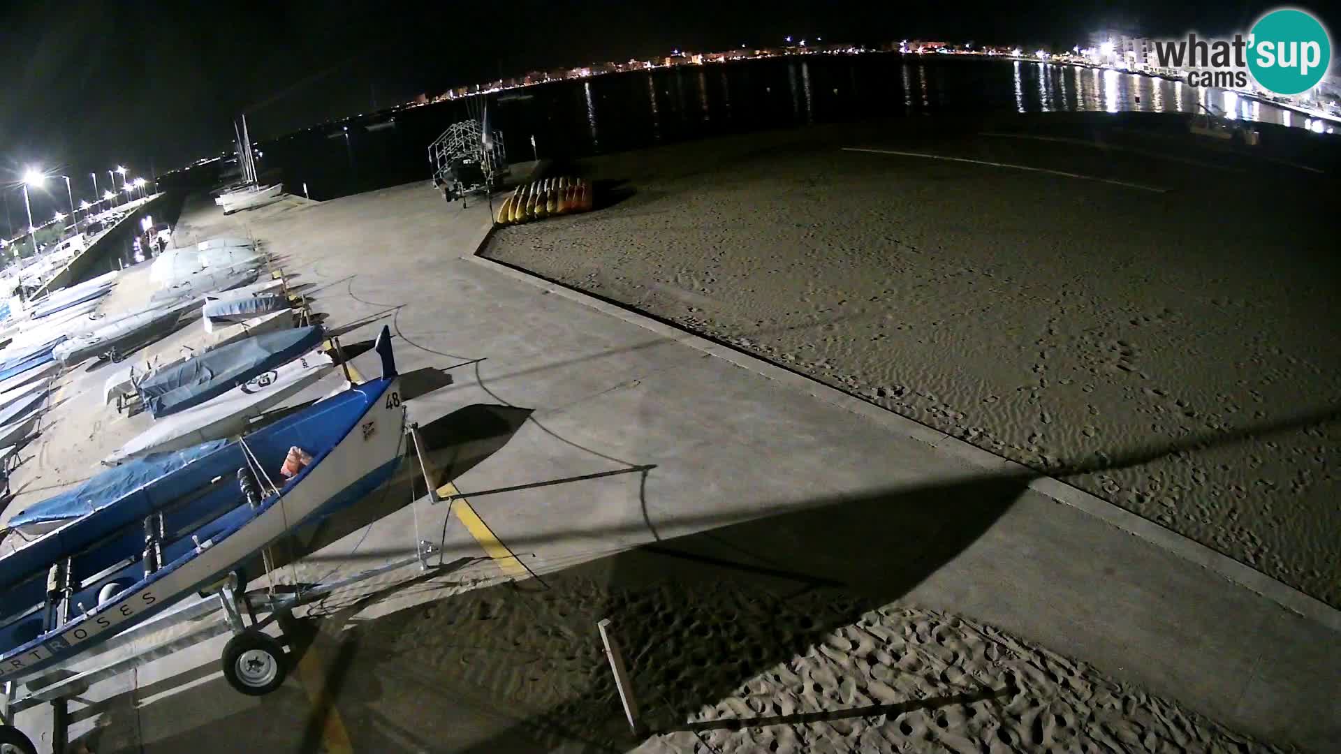 Webcam Port of Roses – Costa Brava – La Perola Beach