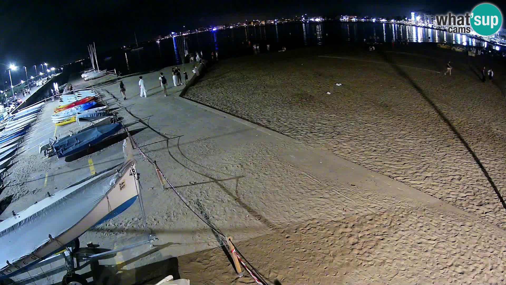 Web kamera Roses marina – Costa Brava – plaža La Perola