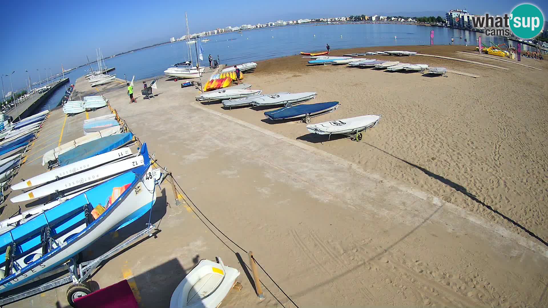 Webcam Port of Roses – Costa Brava – La Perola Beach