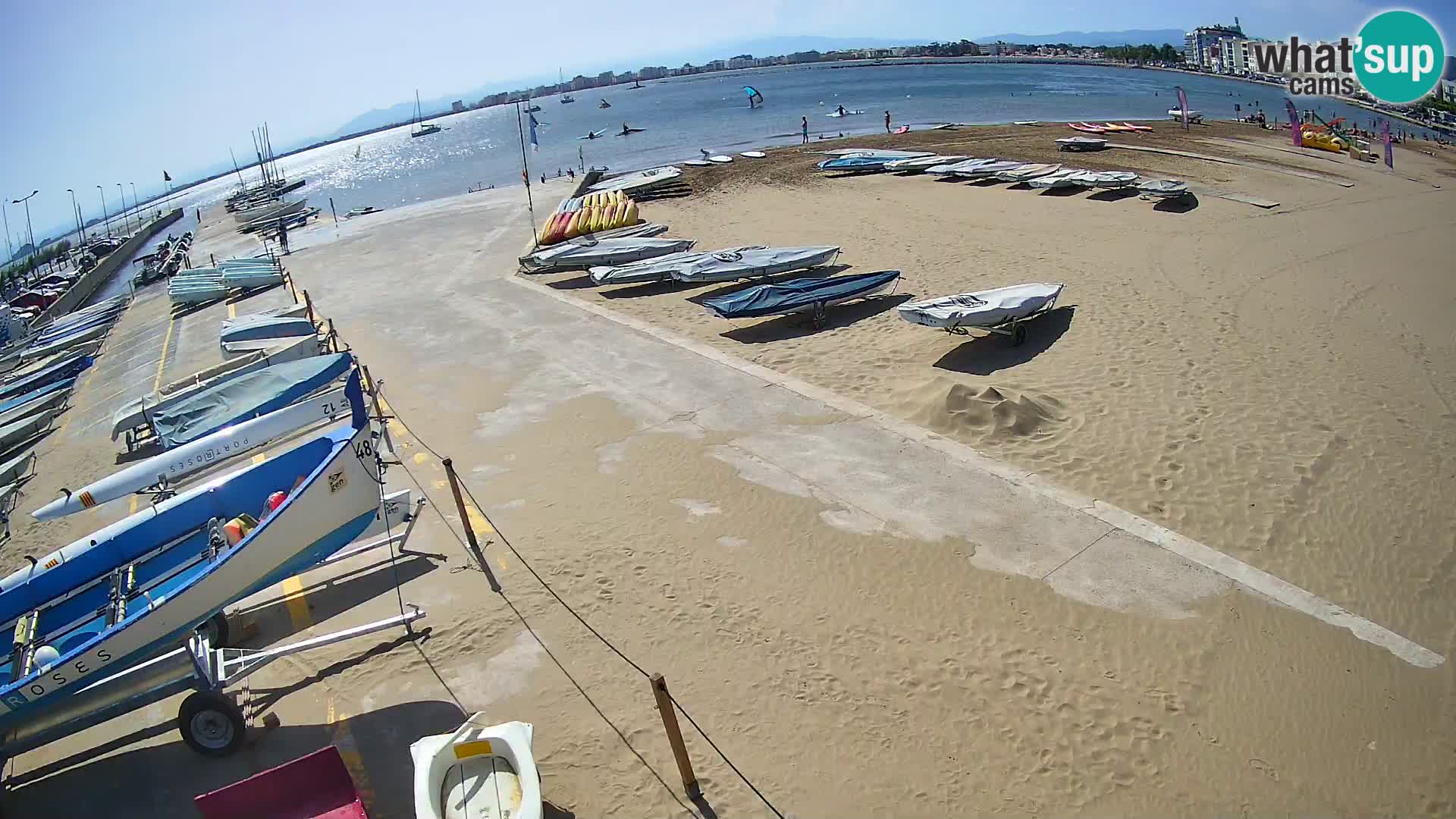 Webcam Port of Roses – Costa Brava – La Perola Beach