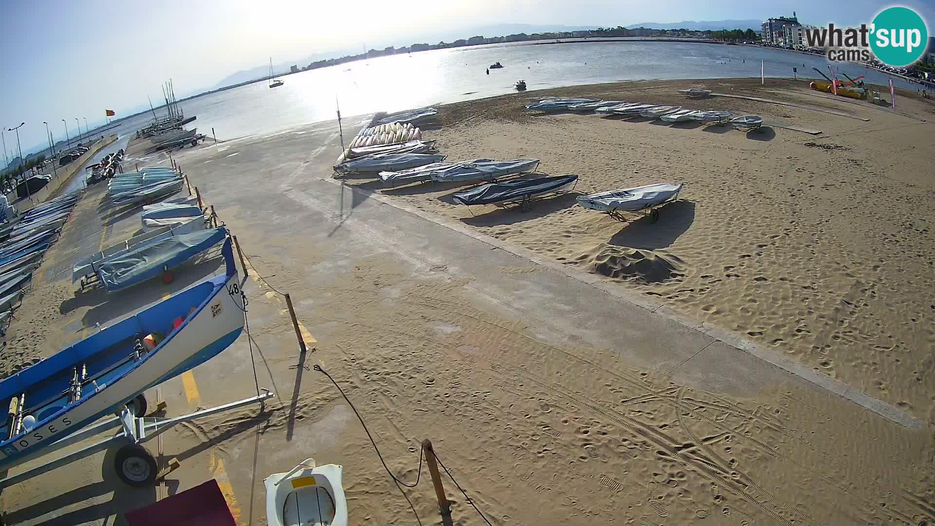 Webcam Port of Roses – Costa Brava – La Perola Beach