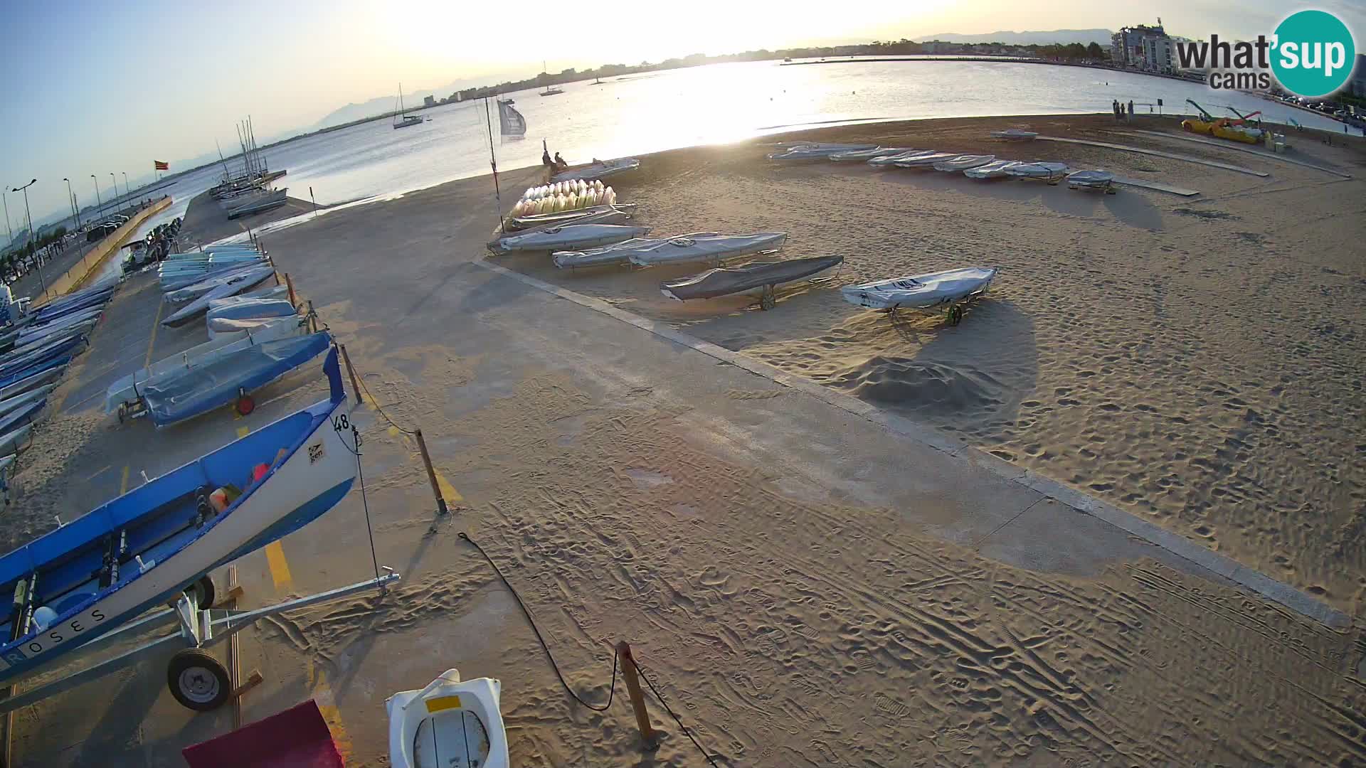 Webcam Port of Roses – Costa Brava – La Perola Beach